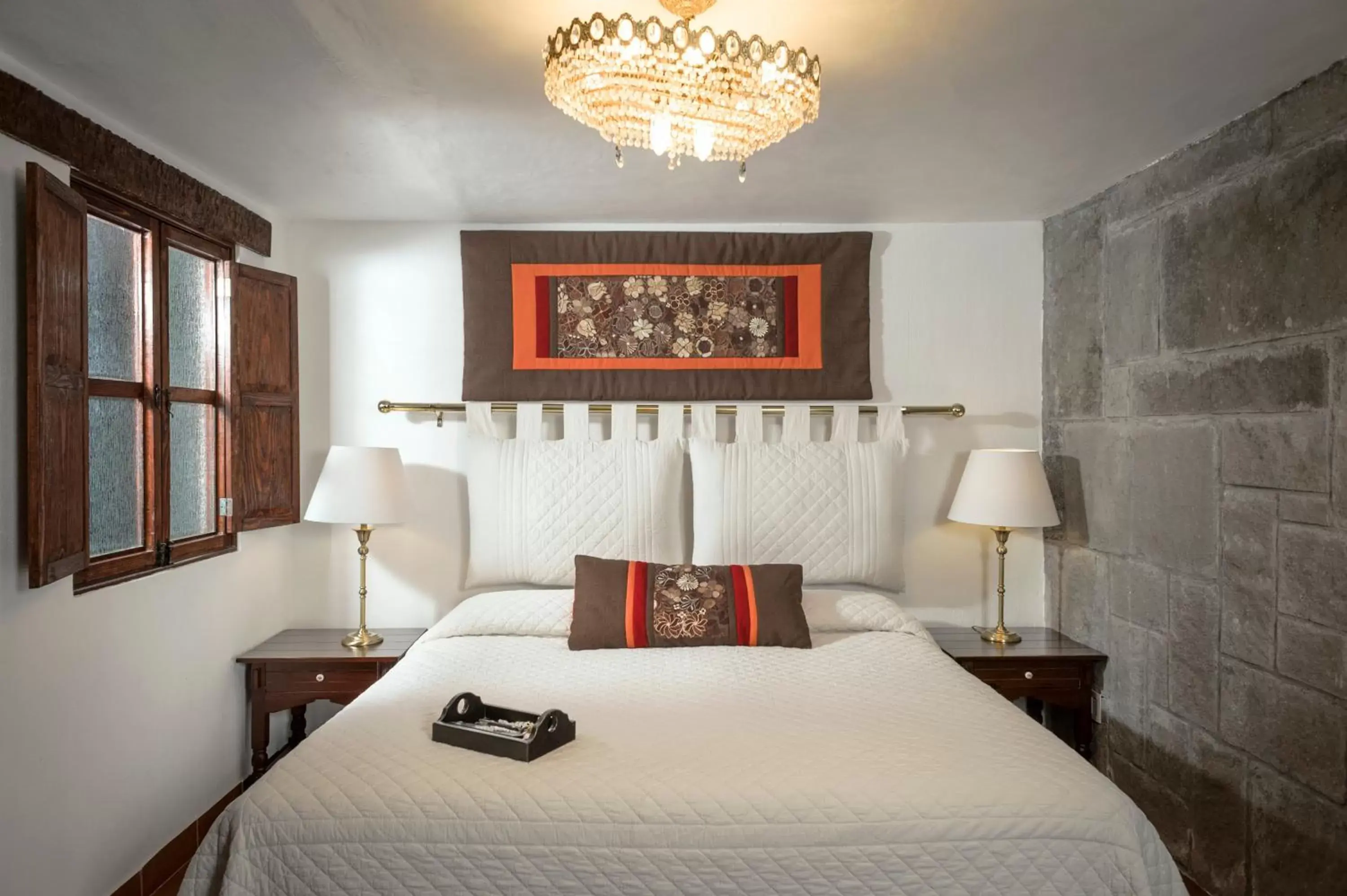 Bed in Hotel Tapalpa de Mis Amores