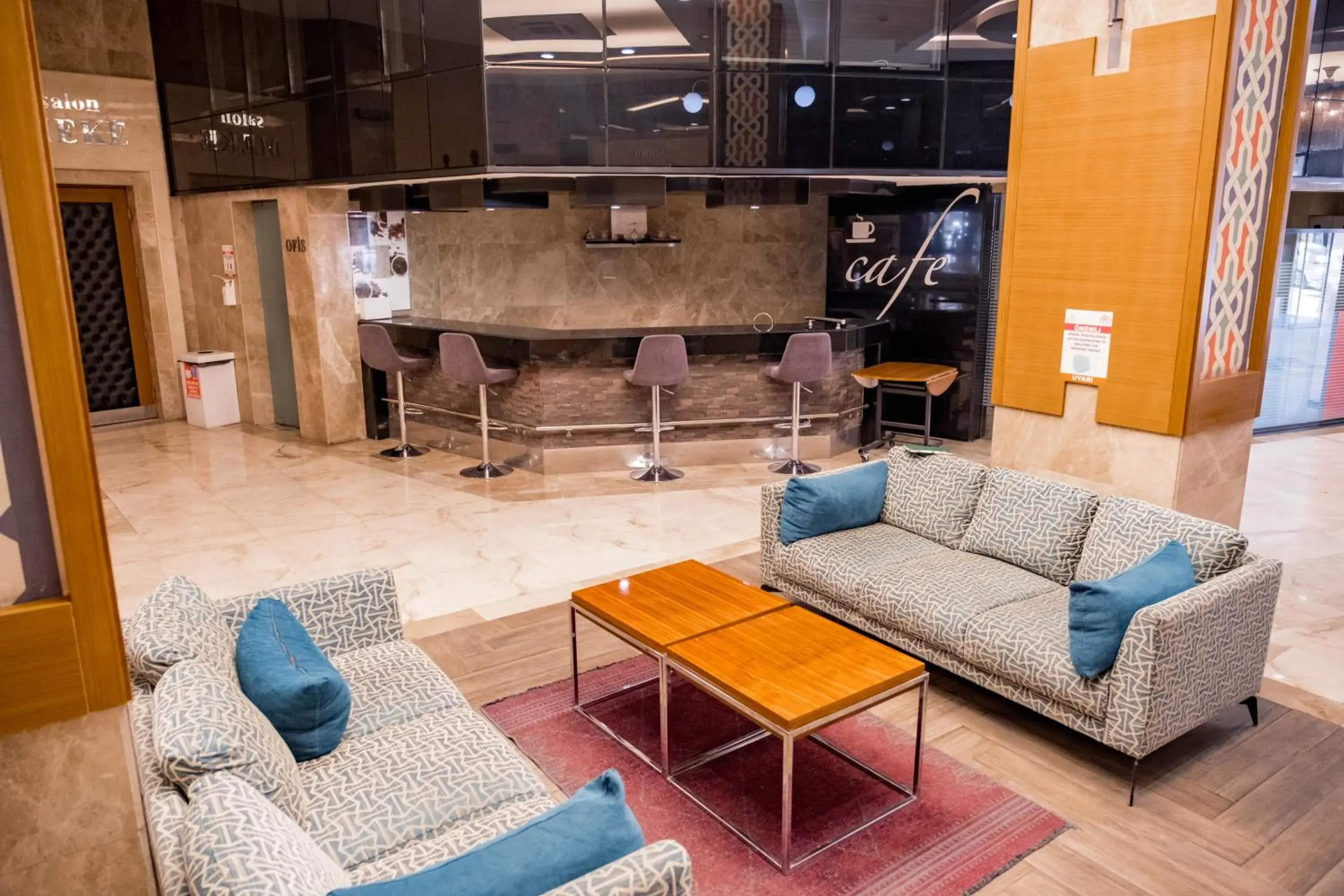 Seating area, Lobby/Reception in Selcuk Hotel Sems-i Tebrizi