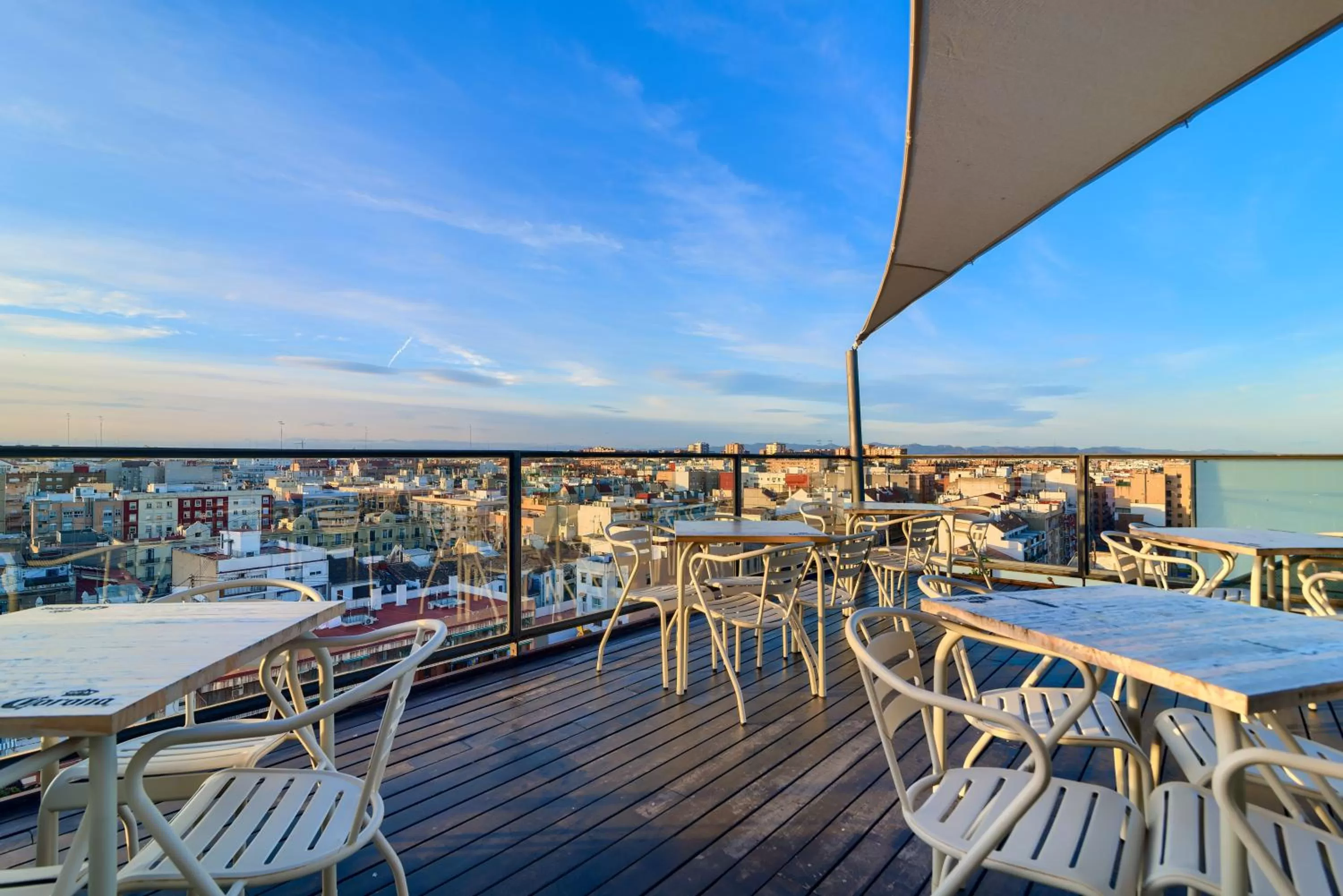 Balcony/Terrace in Sea You Hotel Port Valencia