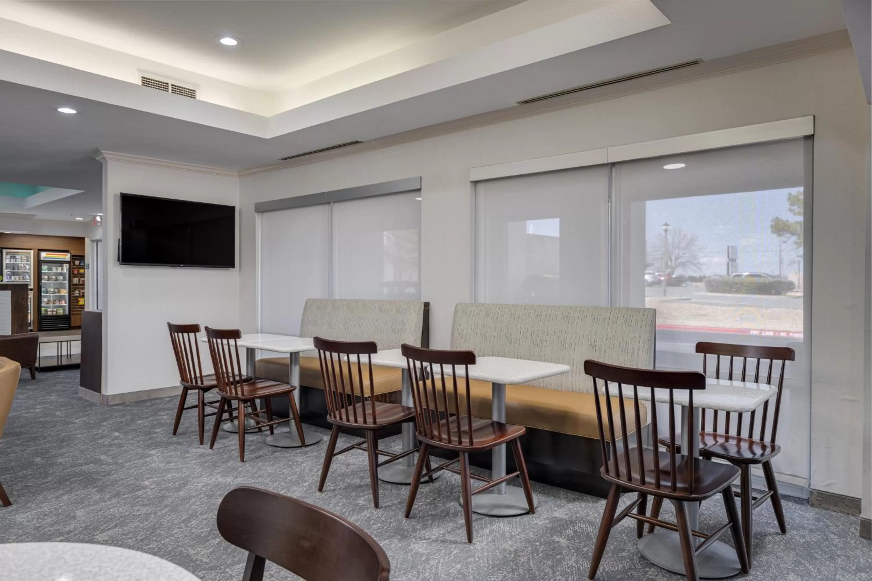 Seating area in MySuites Lawton