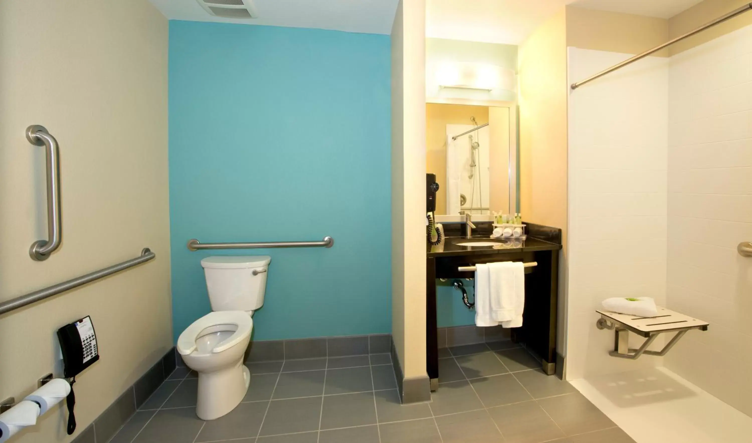 Photo of the whole room, Bathroom in Holiday Inn Express & Suites Colorado Springs Central, an IHG Hotel