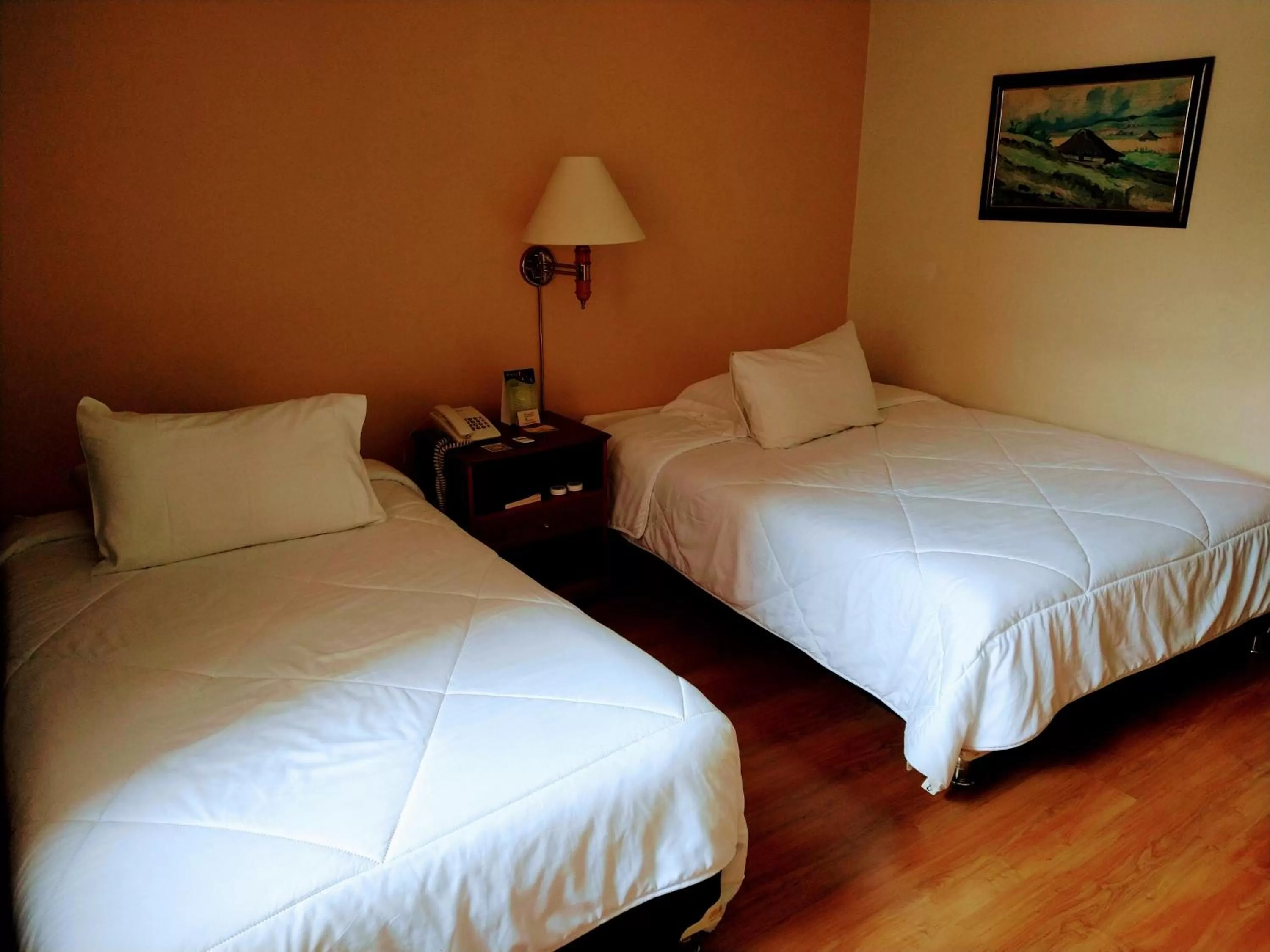 Bed in Hotel Morasurco