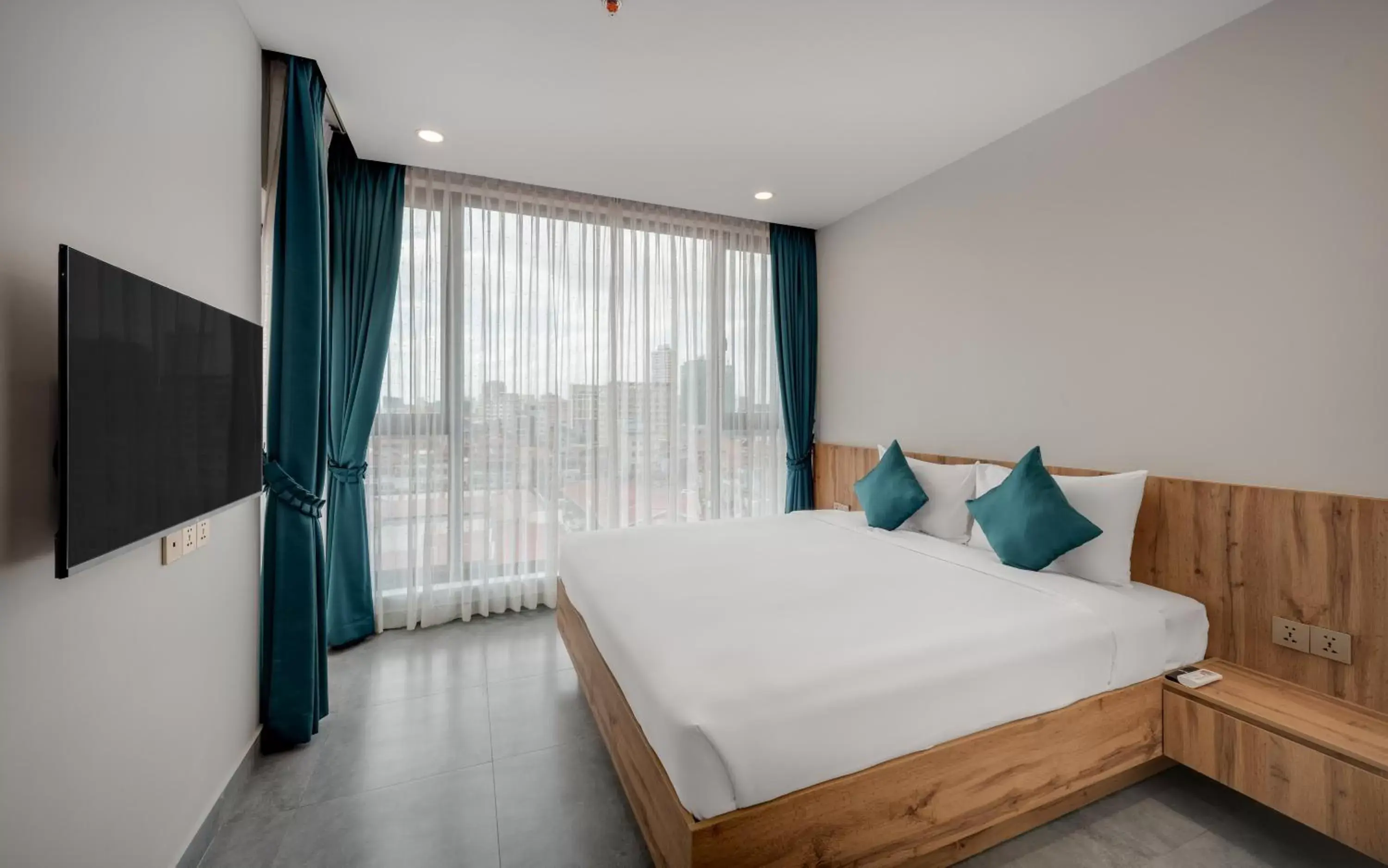 Balcony/Terrace, Bed in AMATA Residence Balcony/Terrace, Bed in AMATA Residence