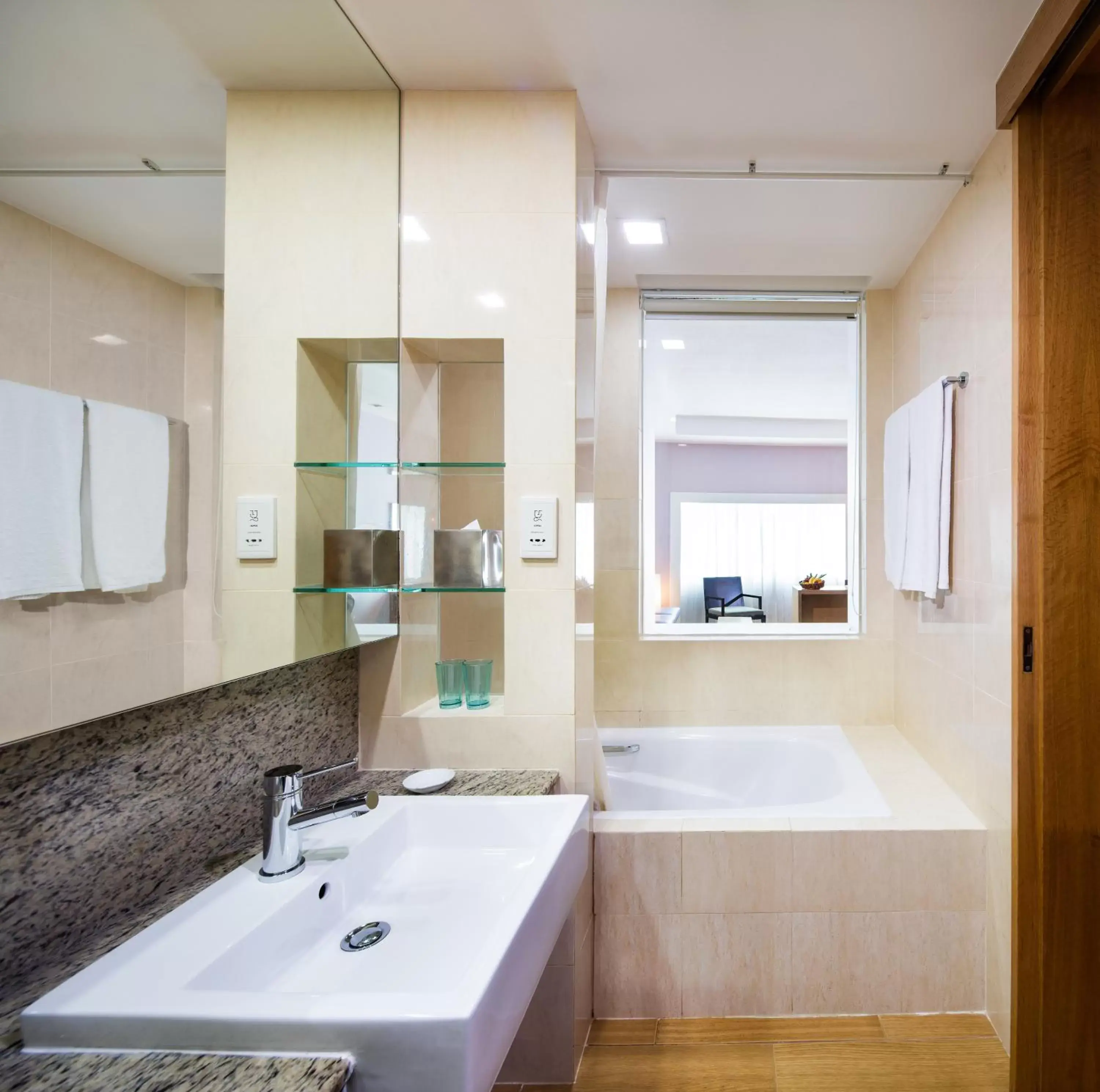 Bathroom in Village Hotel Changi by Far East Hospitality
