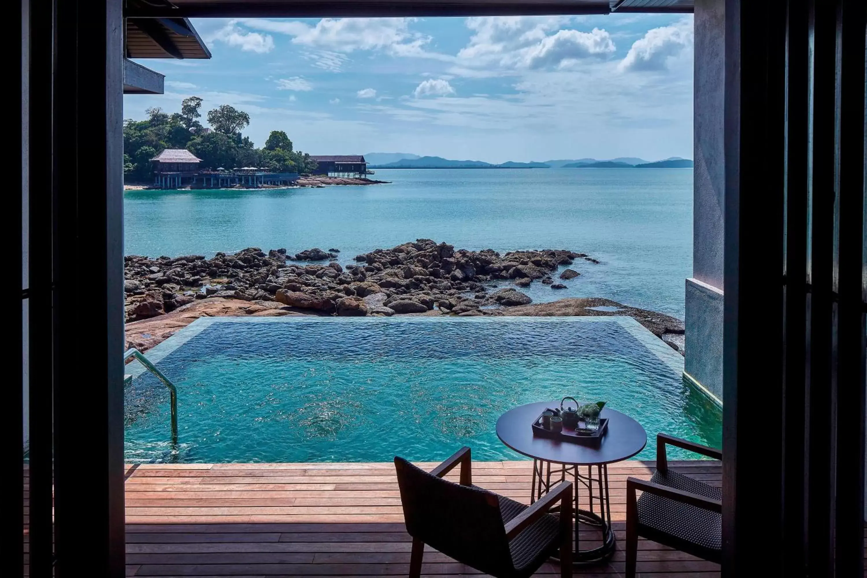 Swimming pool in The Ritz-Carlton, Langkawi