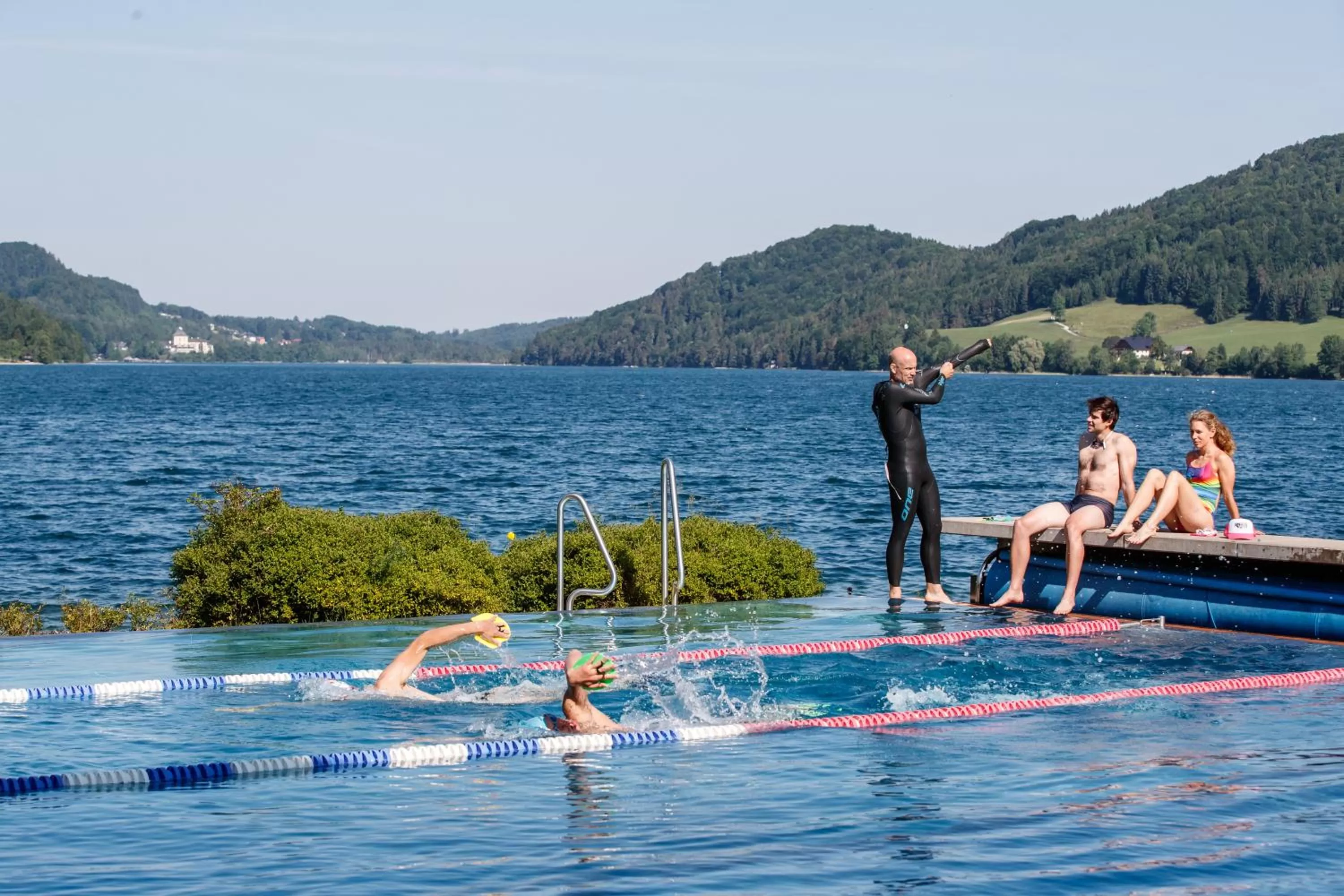 Swimming pool in Hotel Jakob