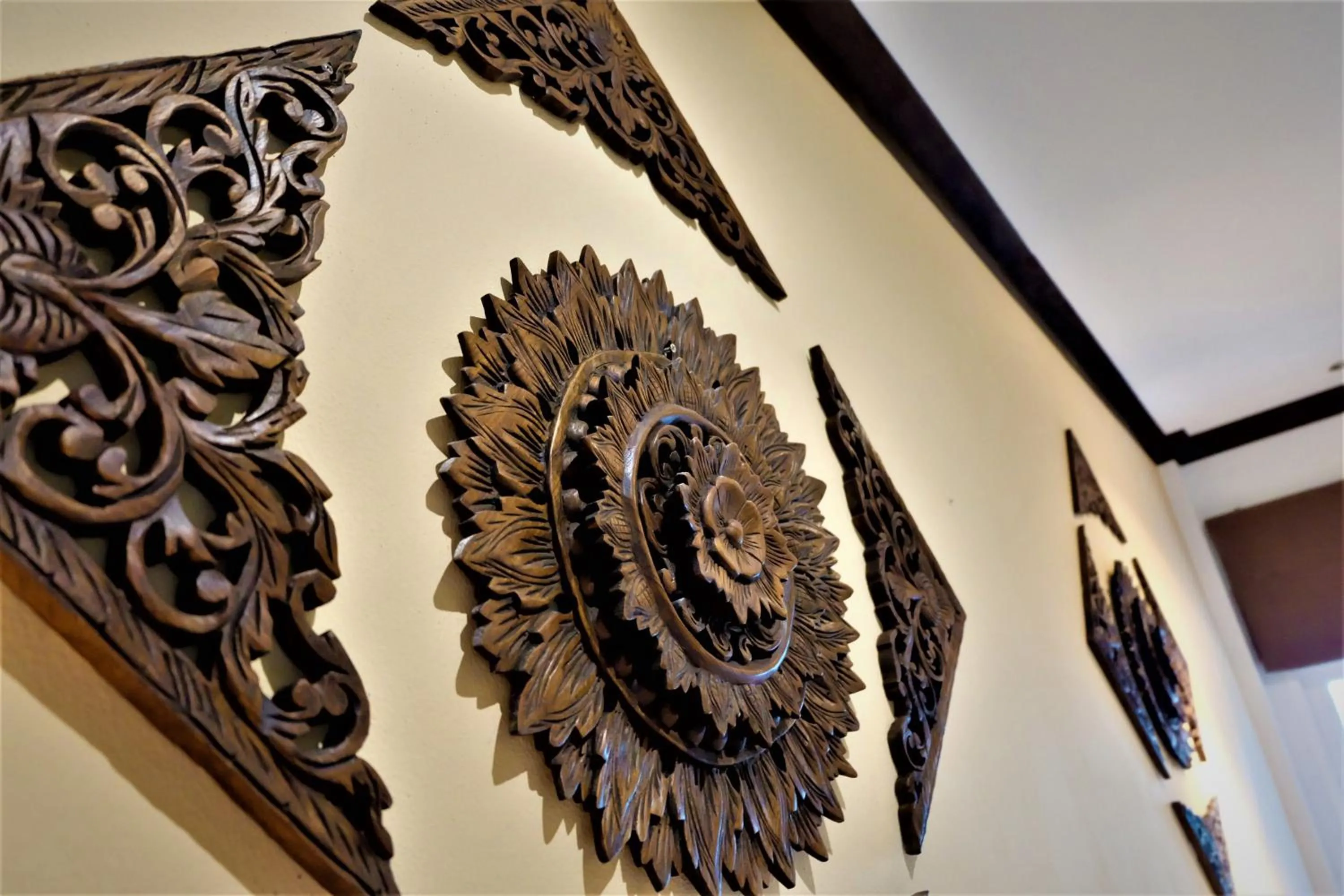 Decorative detail in The Twenty Lodge