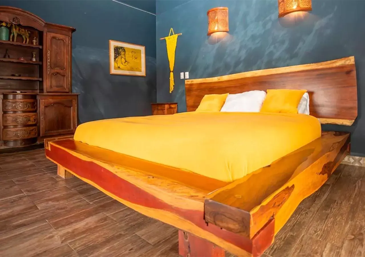 Bed in Cielito Hotel Boutique