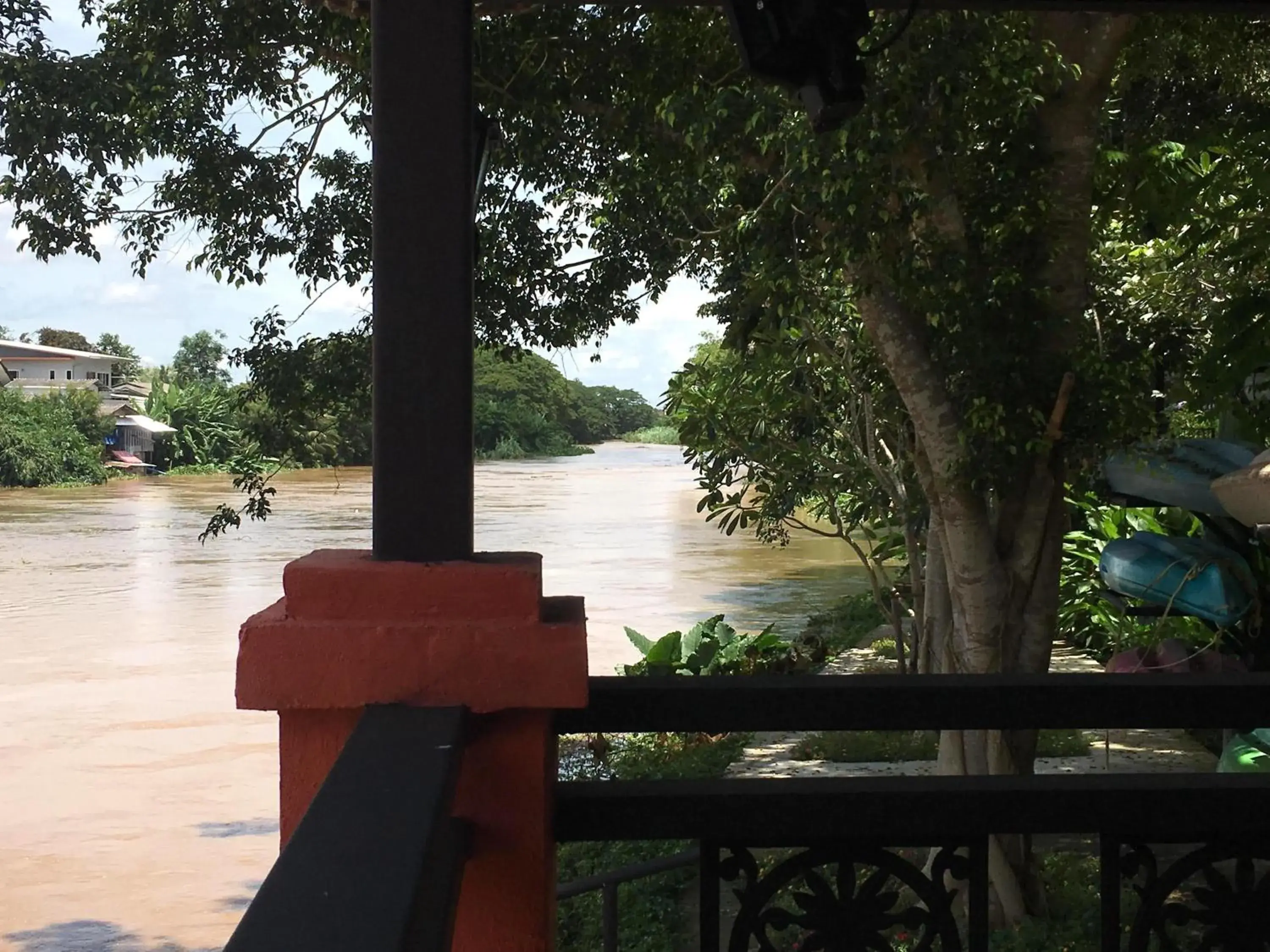 River view in Baan Nam Ping Riverside Homestay