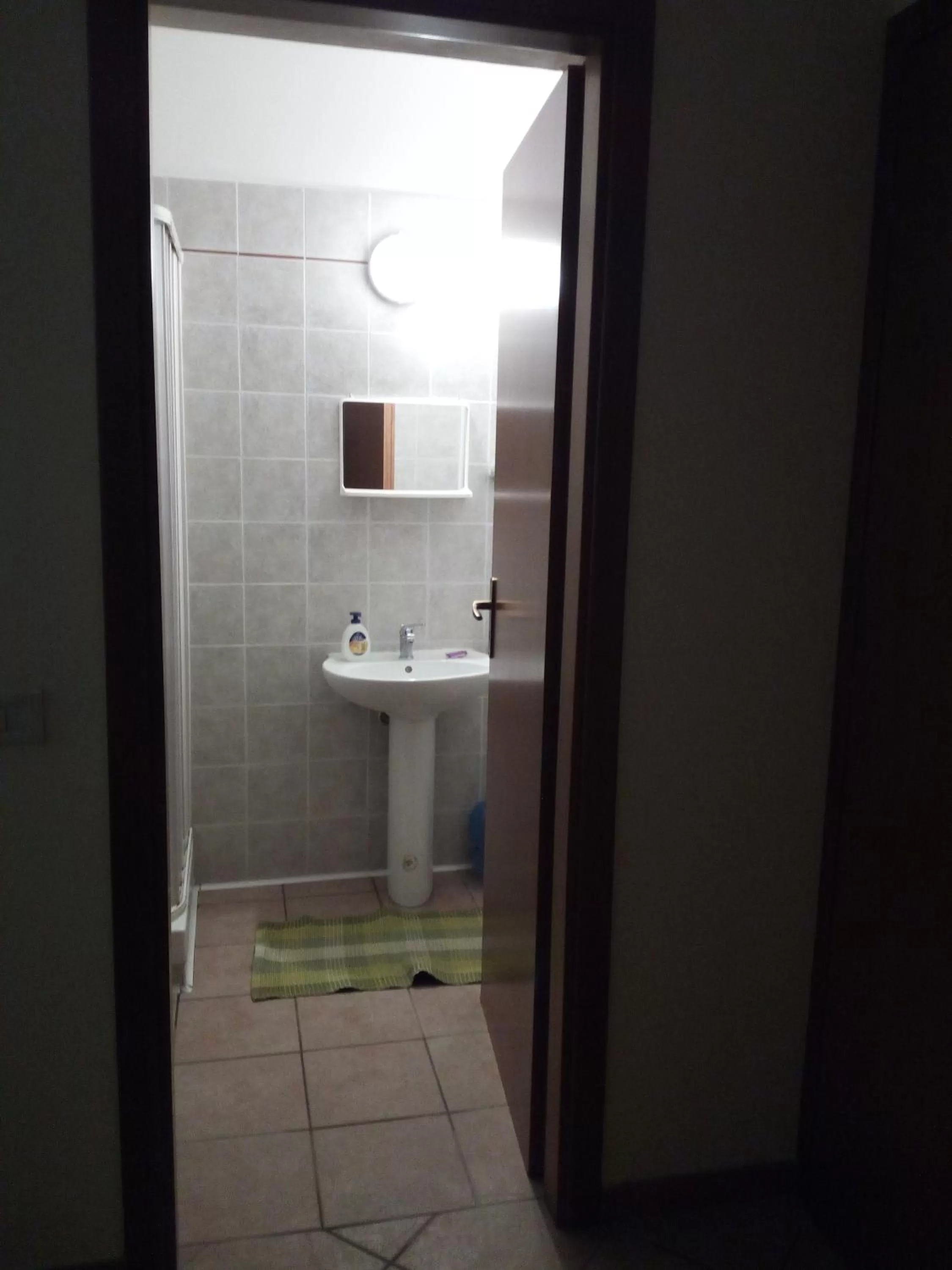 Bathroom in Albergo Ristorante Pizzeria Del Viale