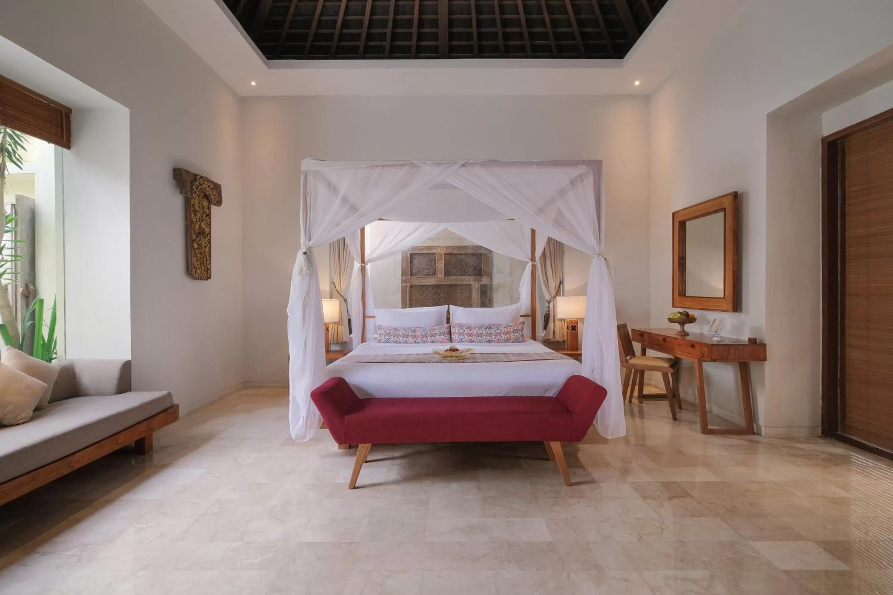 Living room, Bed in Puri Sebali Resort