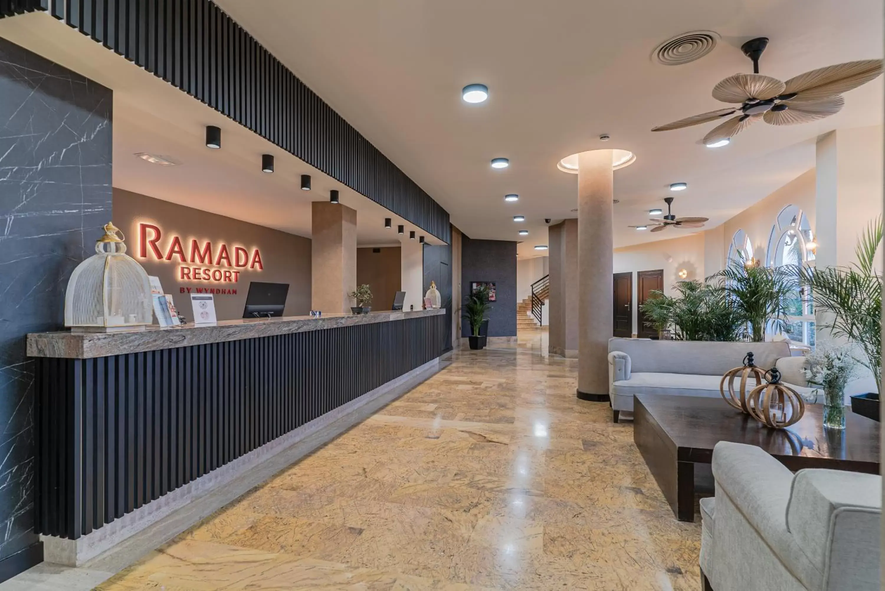 Lobby or reception, Lobby/Reception in Ramada Resort by Wyndham Puerto de Mazarron