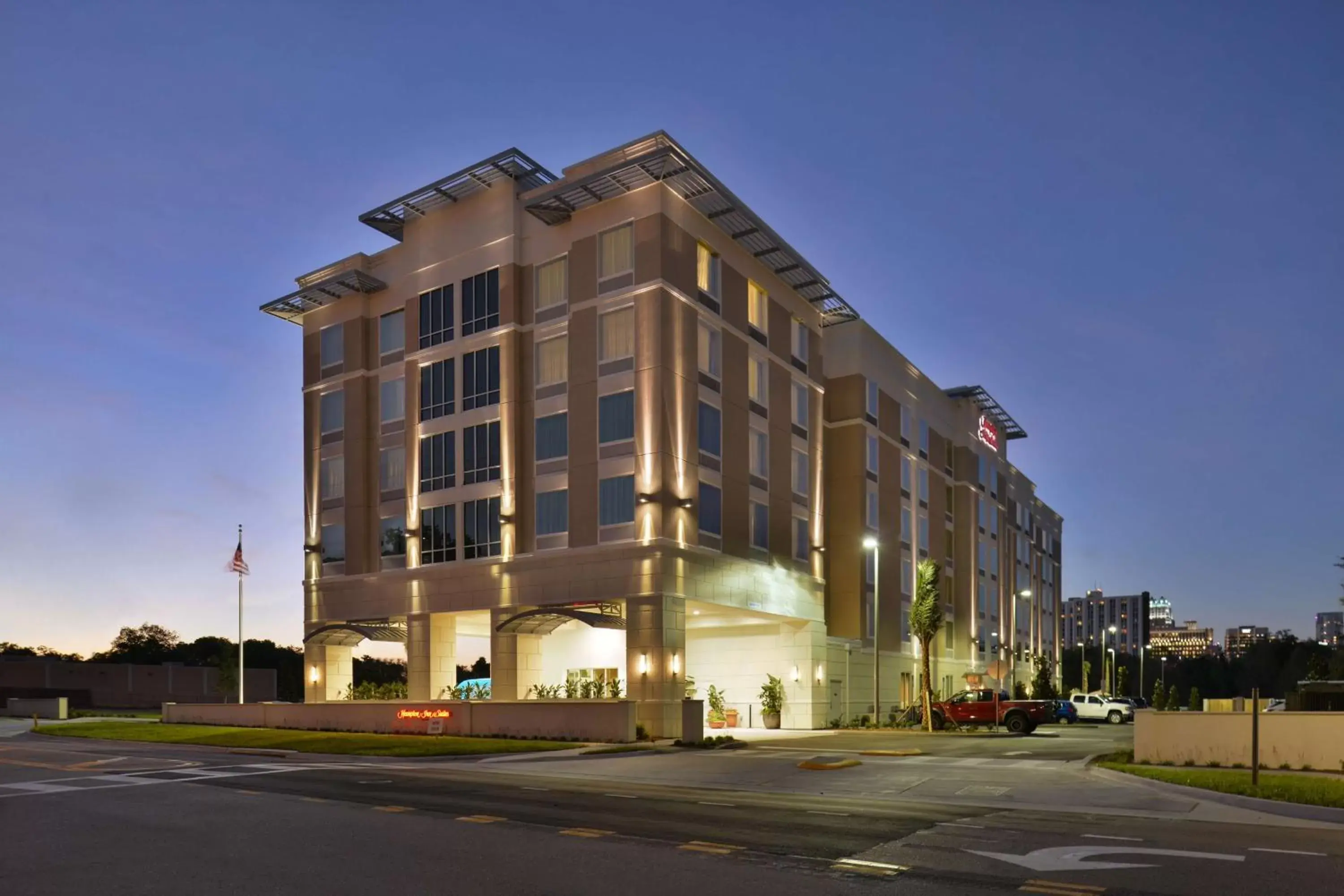 Property Building in Hampton Inn & Suites Orlando/Downtown South - Medical Center