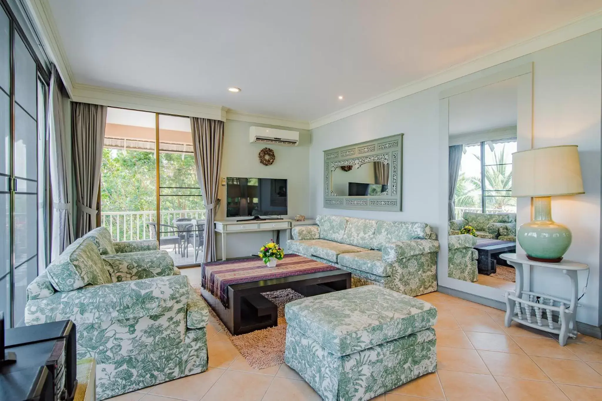 Living room, Seating Area in Anantasila Villa by the sea, Hua Hin - SHA Extra Plus