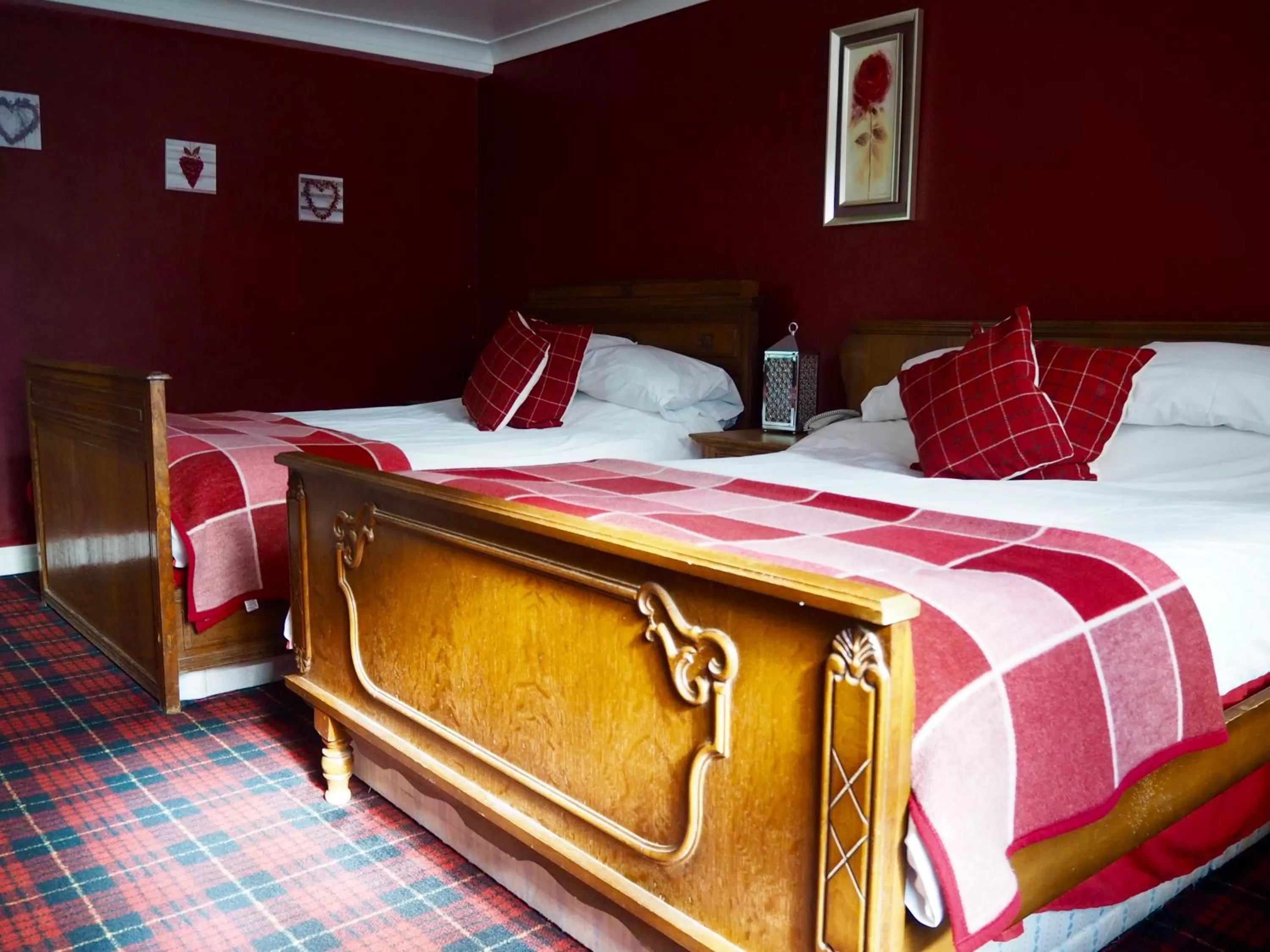 Bedroom, Bed in Wrangham House