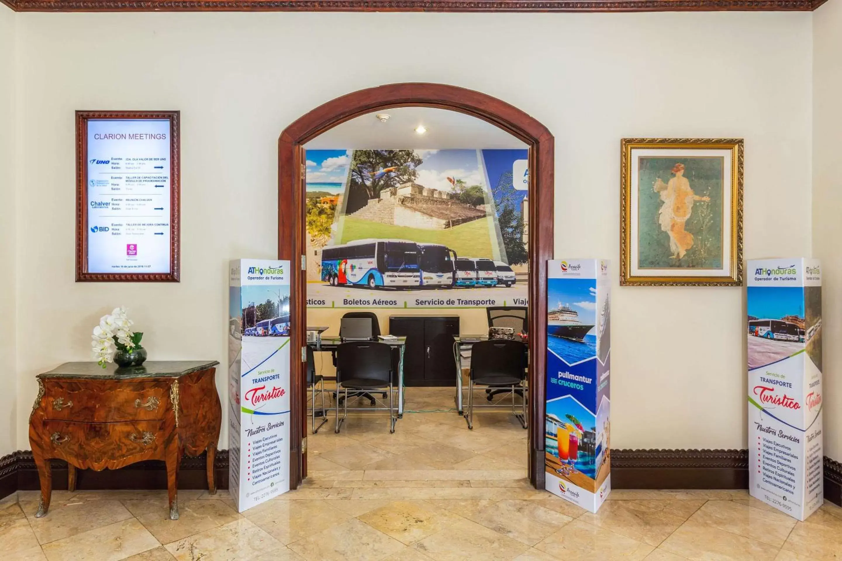 Lobby or reception in Clarion Hotel Real Tegucigalpa