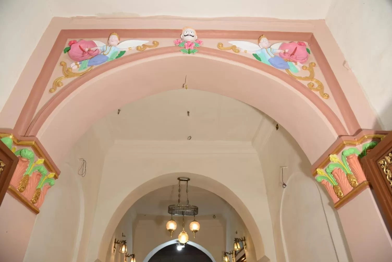 Lobby or reception in Hotel Swagatam