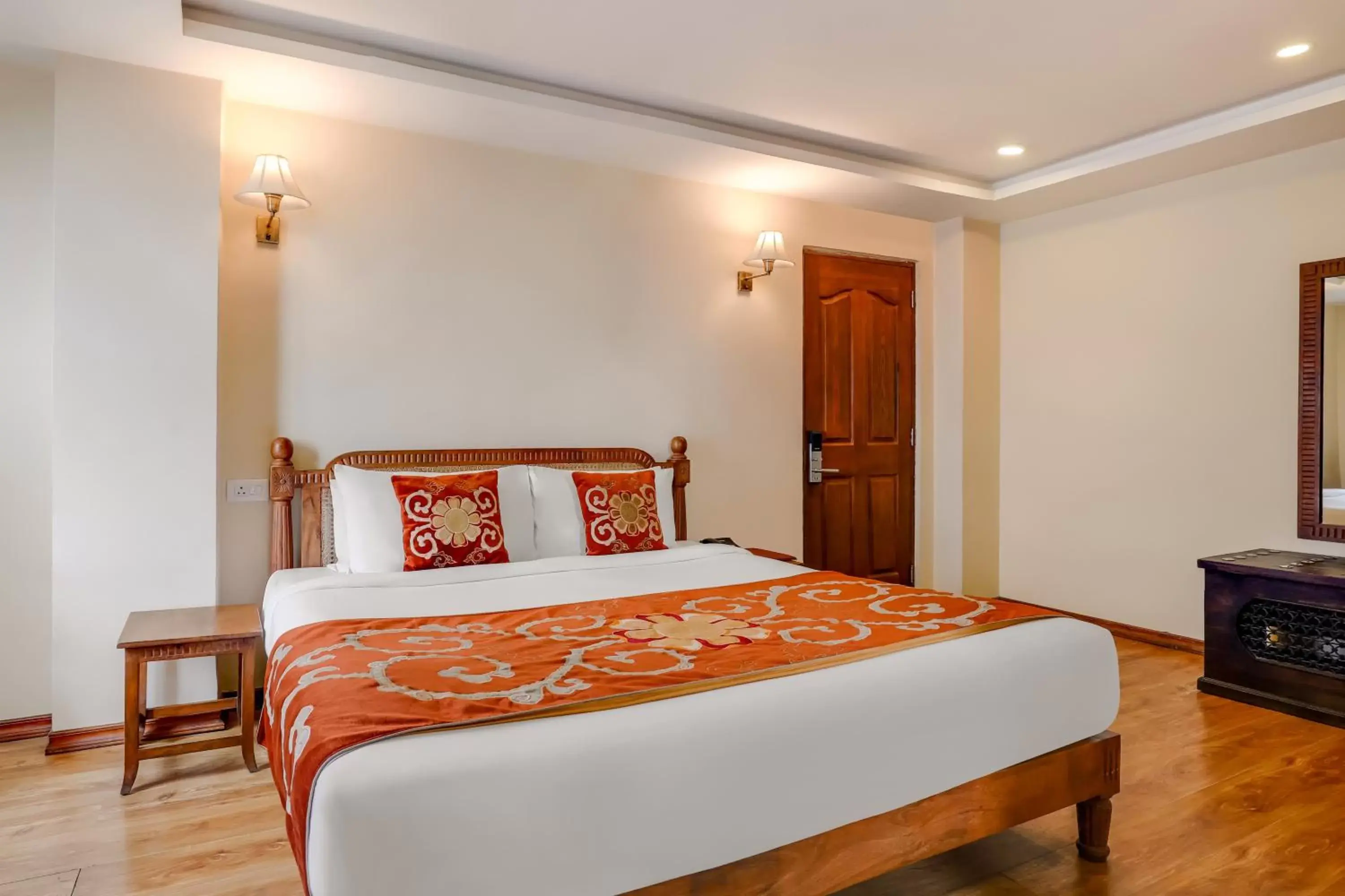 Bed in Summit Hermon Hotel & Spa