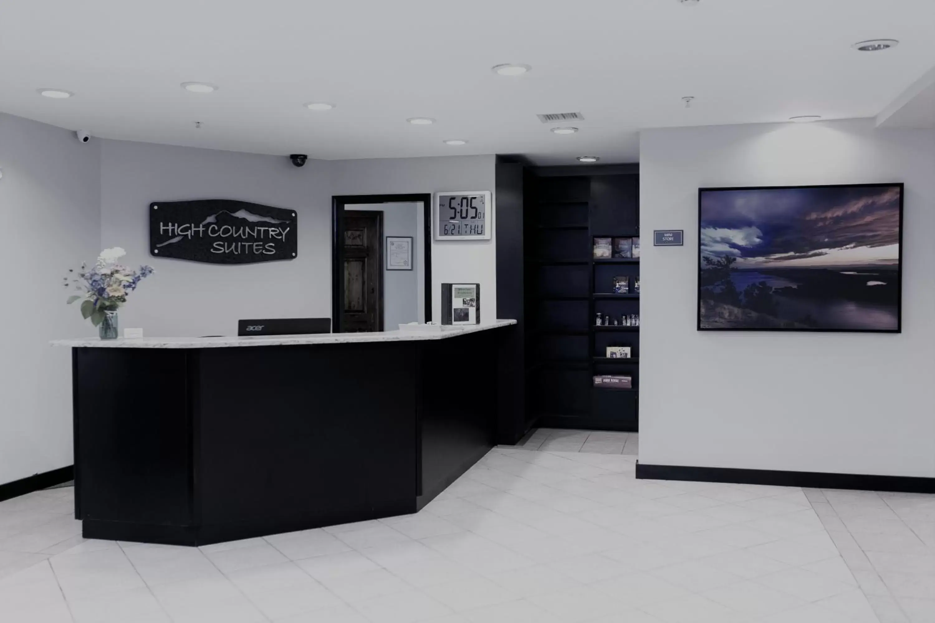 Lobby or reception in High Country Suites Lobby or reception in High Country Suites