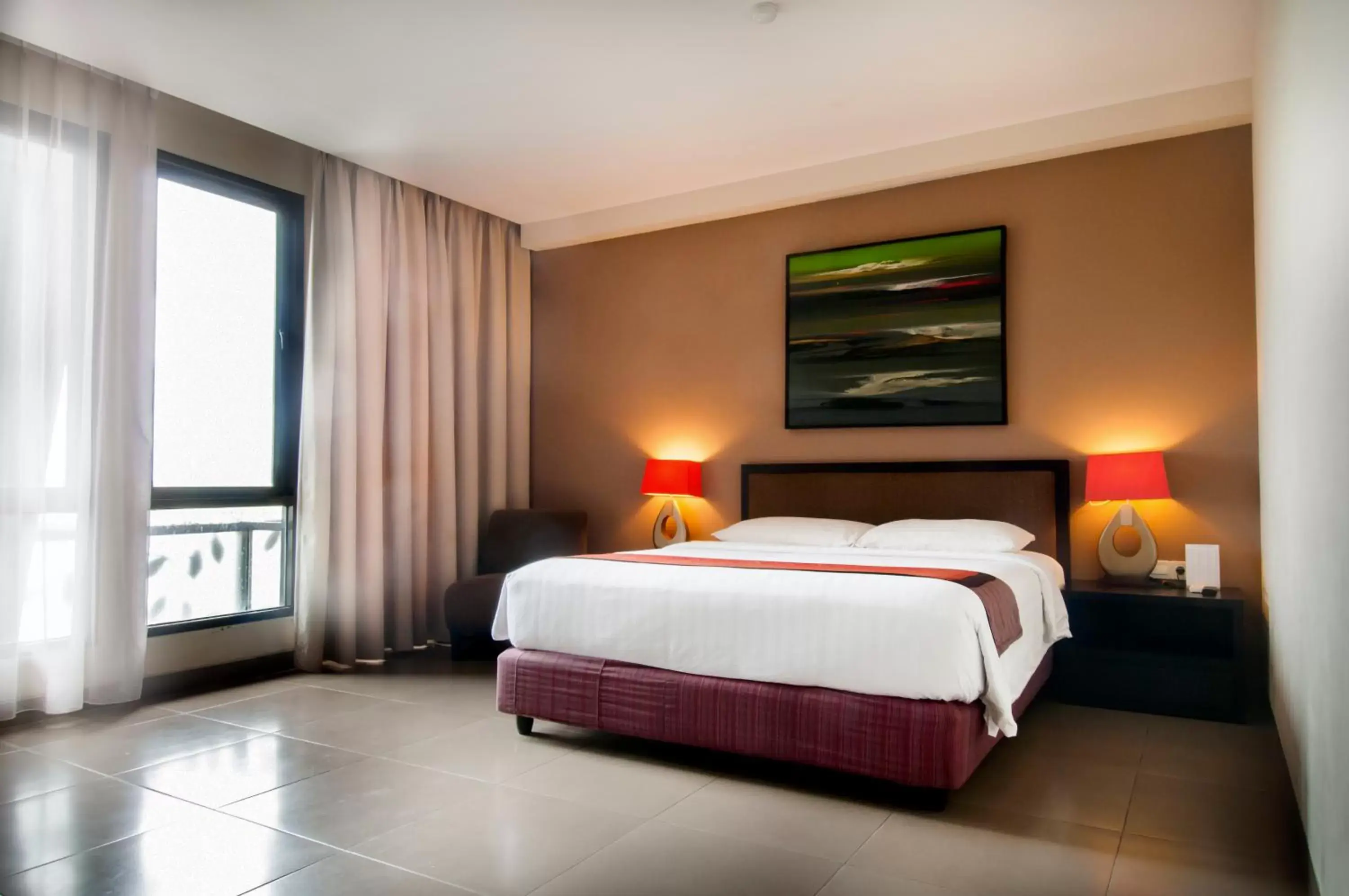 Bedroom, Bed in 100 Sunset Kuta Hotel & Ballroom