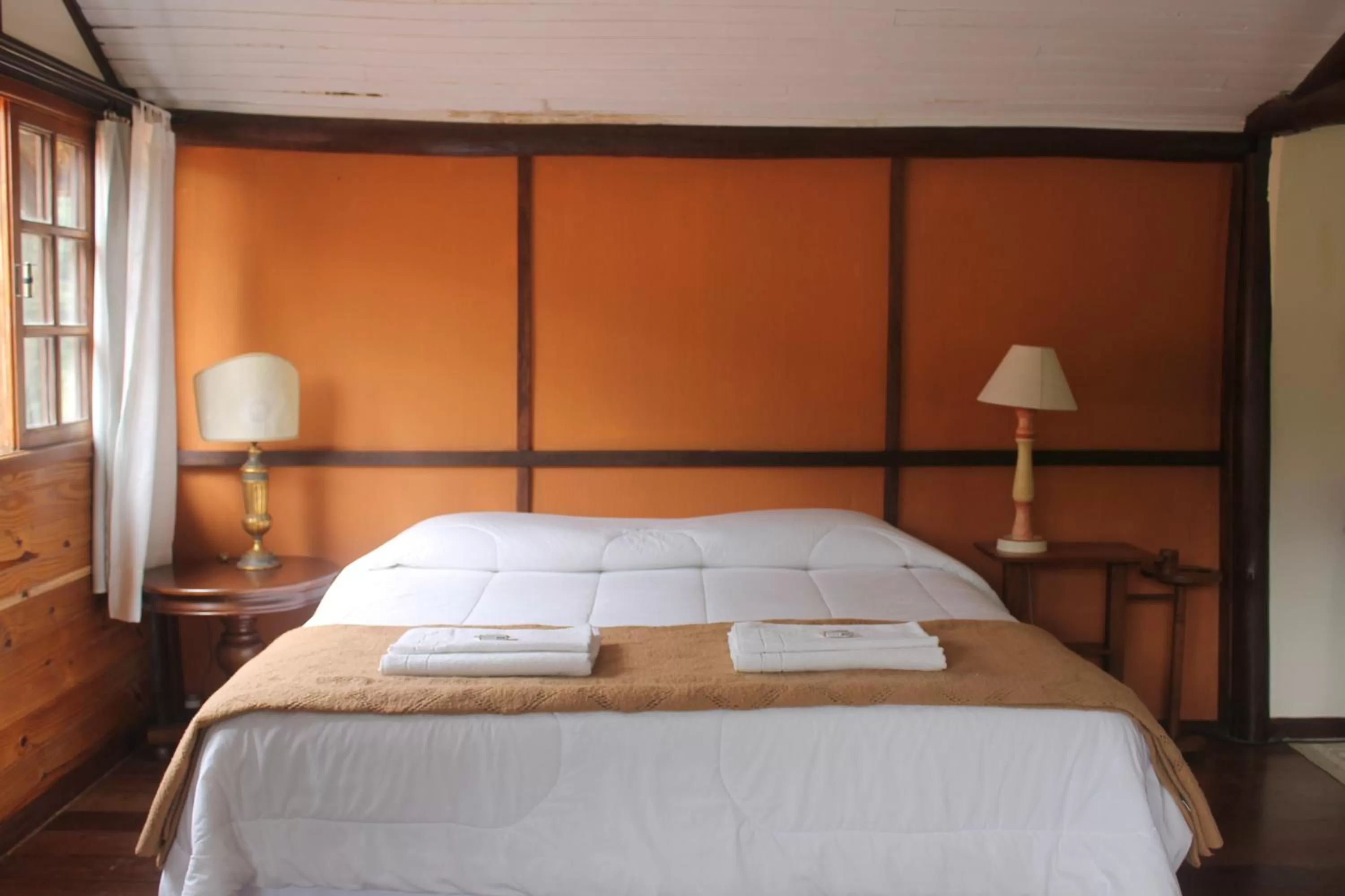 Bed in Pousada Mariza