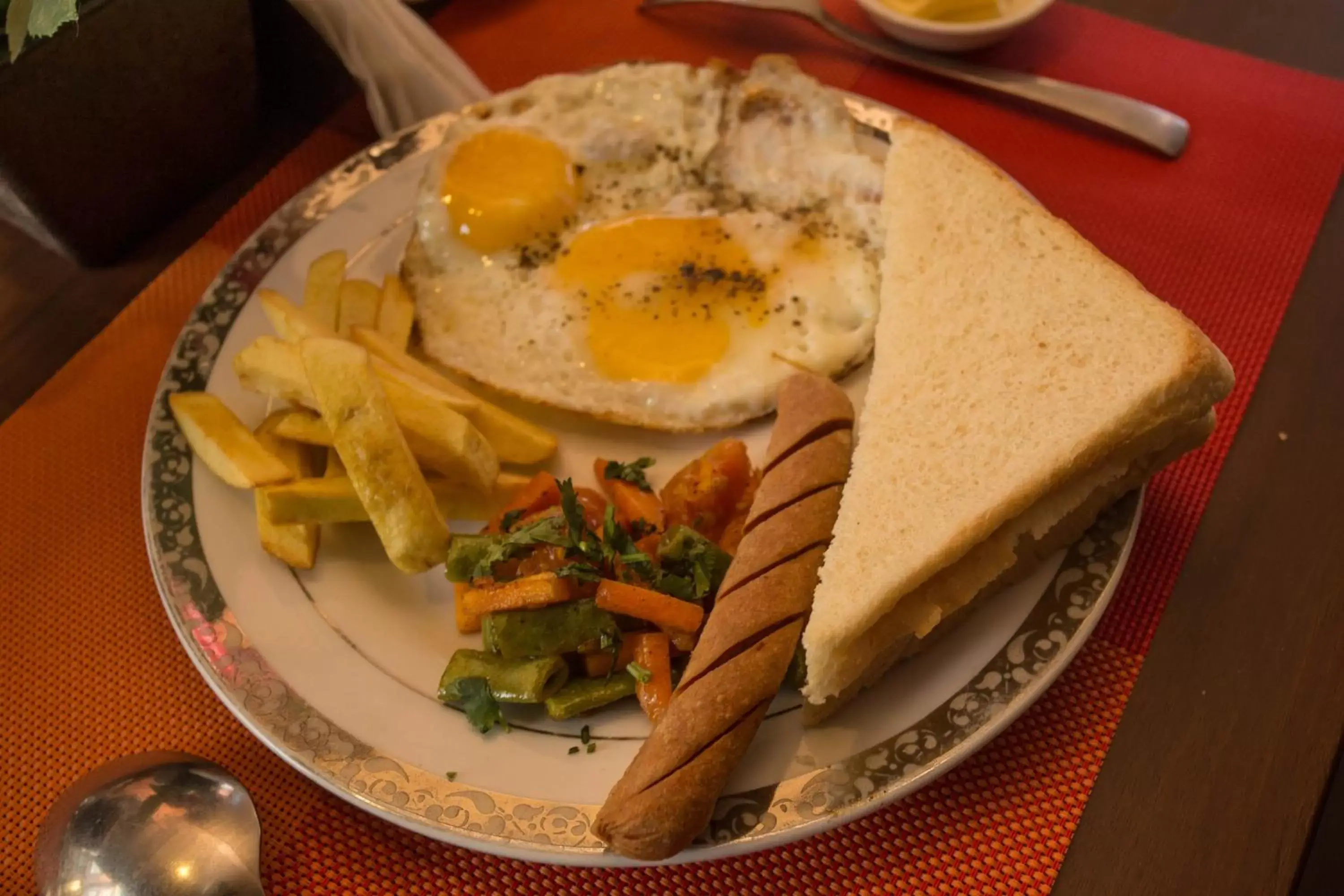 Food close-up, Food in Hotel Siddhi Manakamana