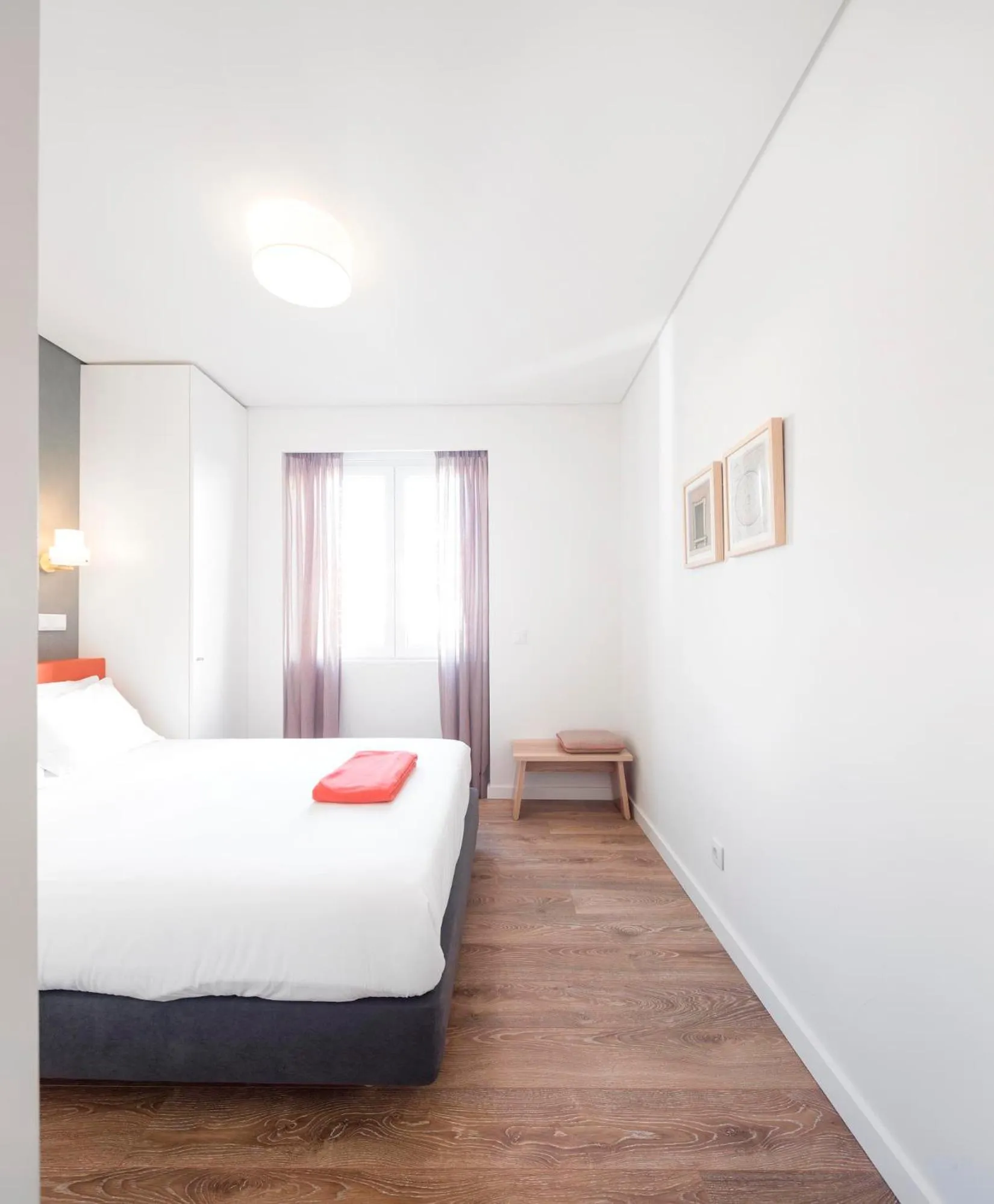 Bedroom, Bed in Lisbon Serviced Apartments - Avenida