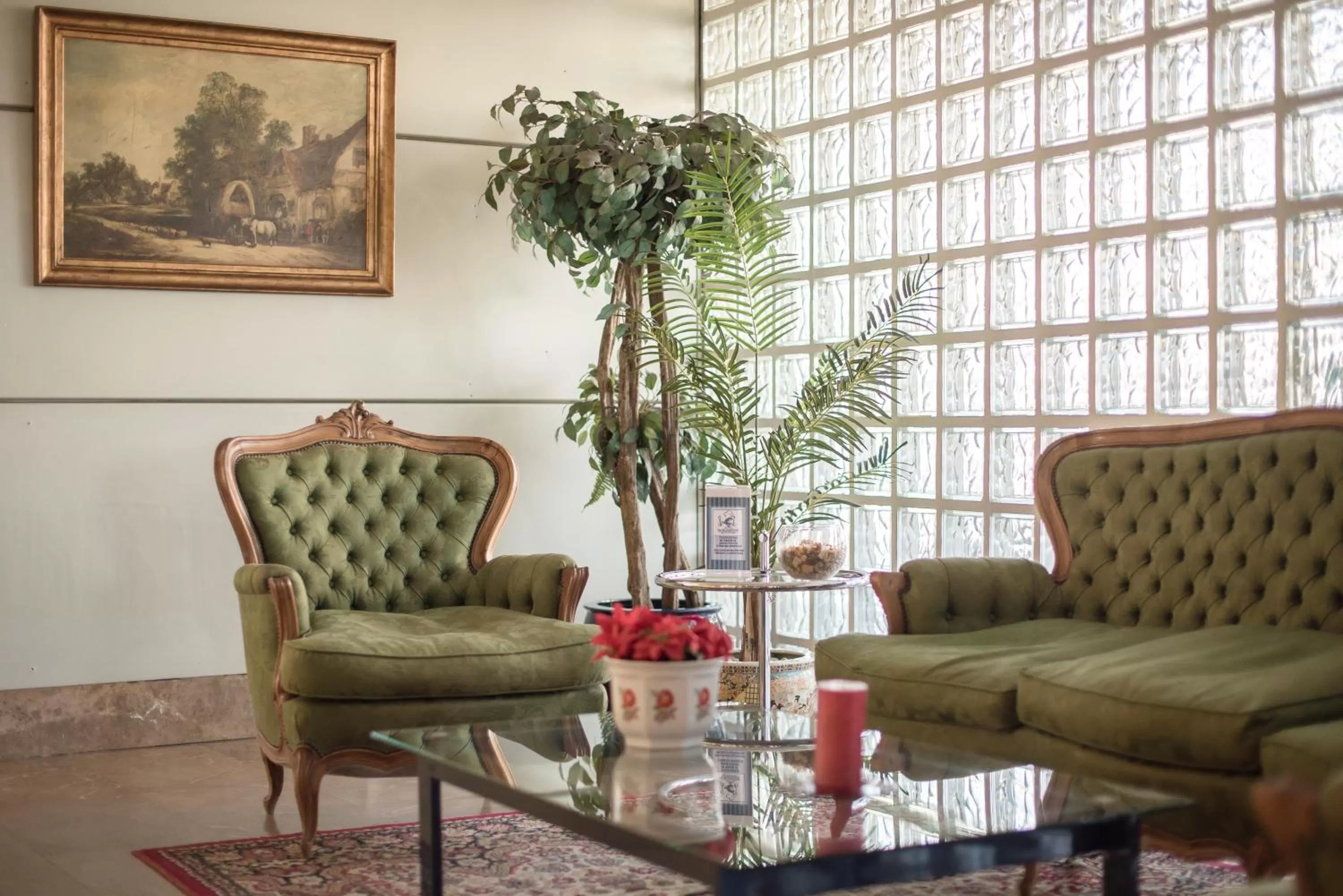 Decorative detail, Seating Area in Hotel Concordy
