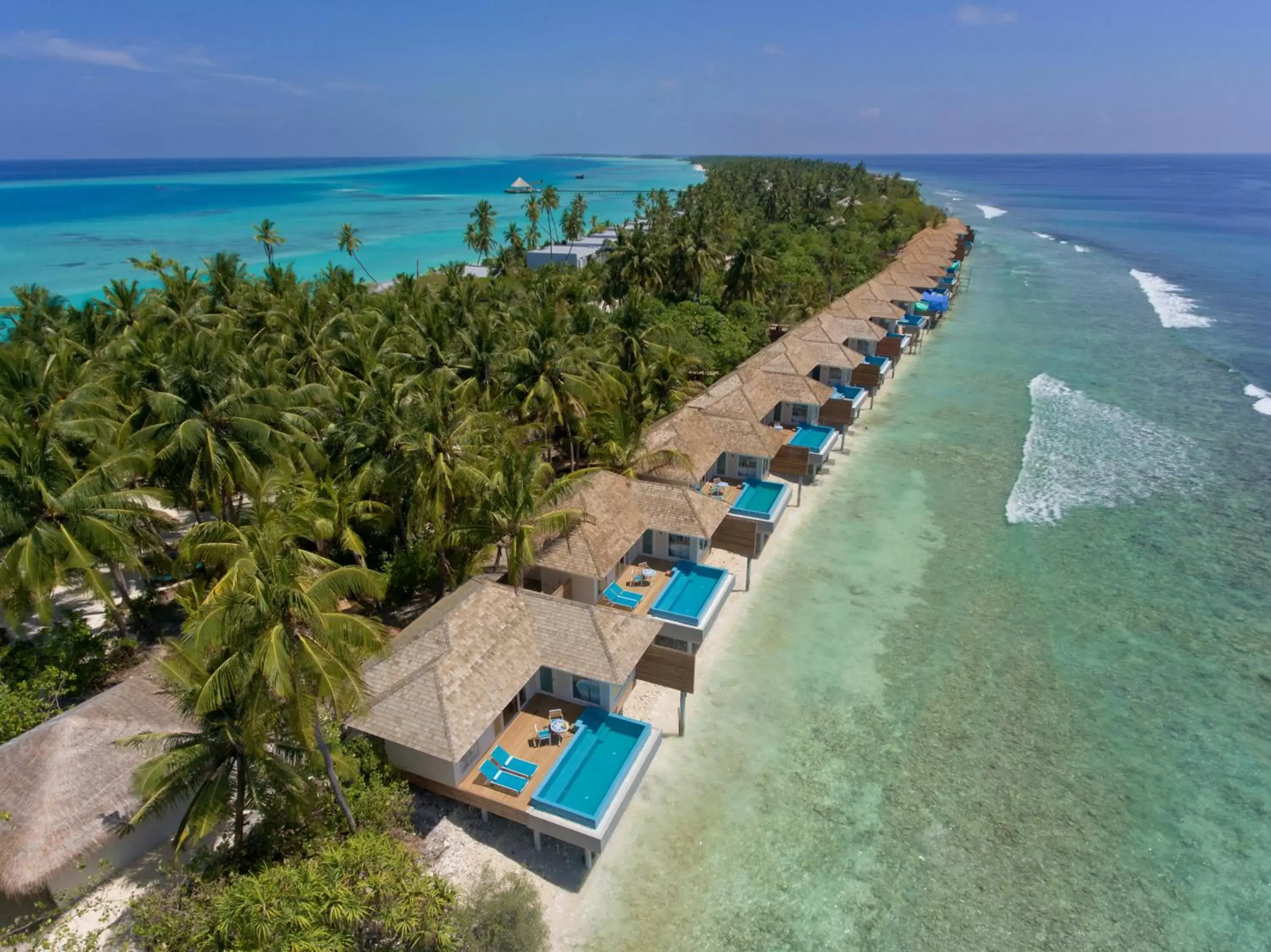 View (from property/room), Bird's-eye View in Kandima Maldives