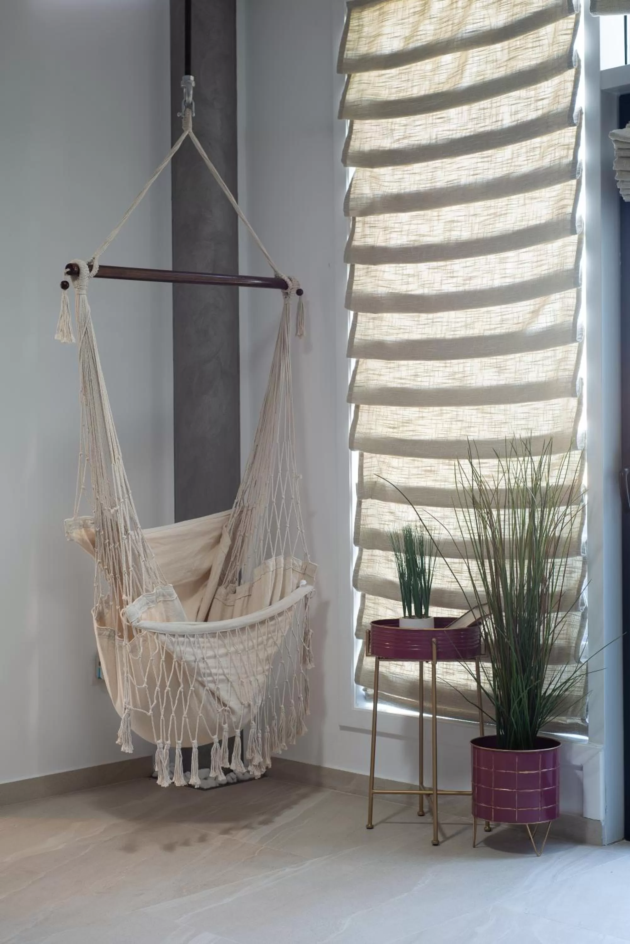 Living room in Steel Residence
