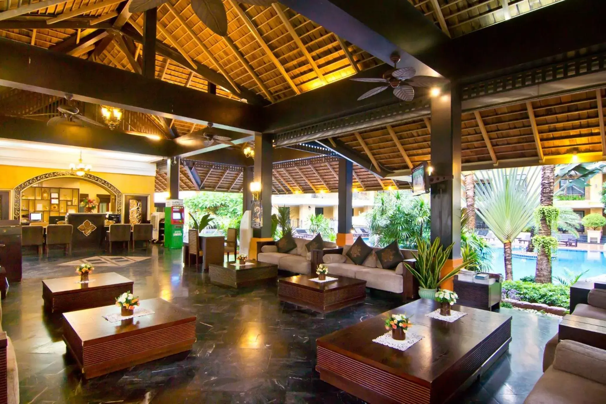 Lobby or reception in LK Mantra Pura Resort