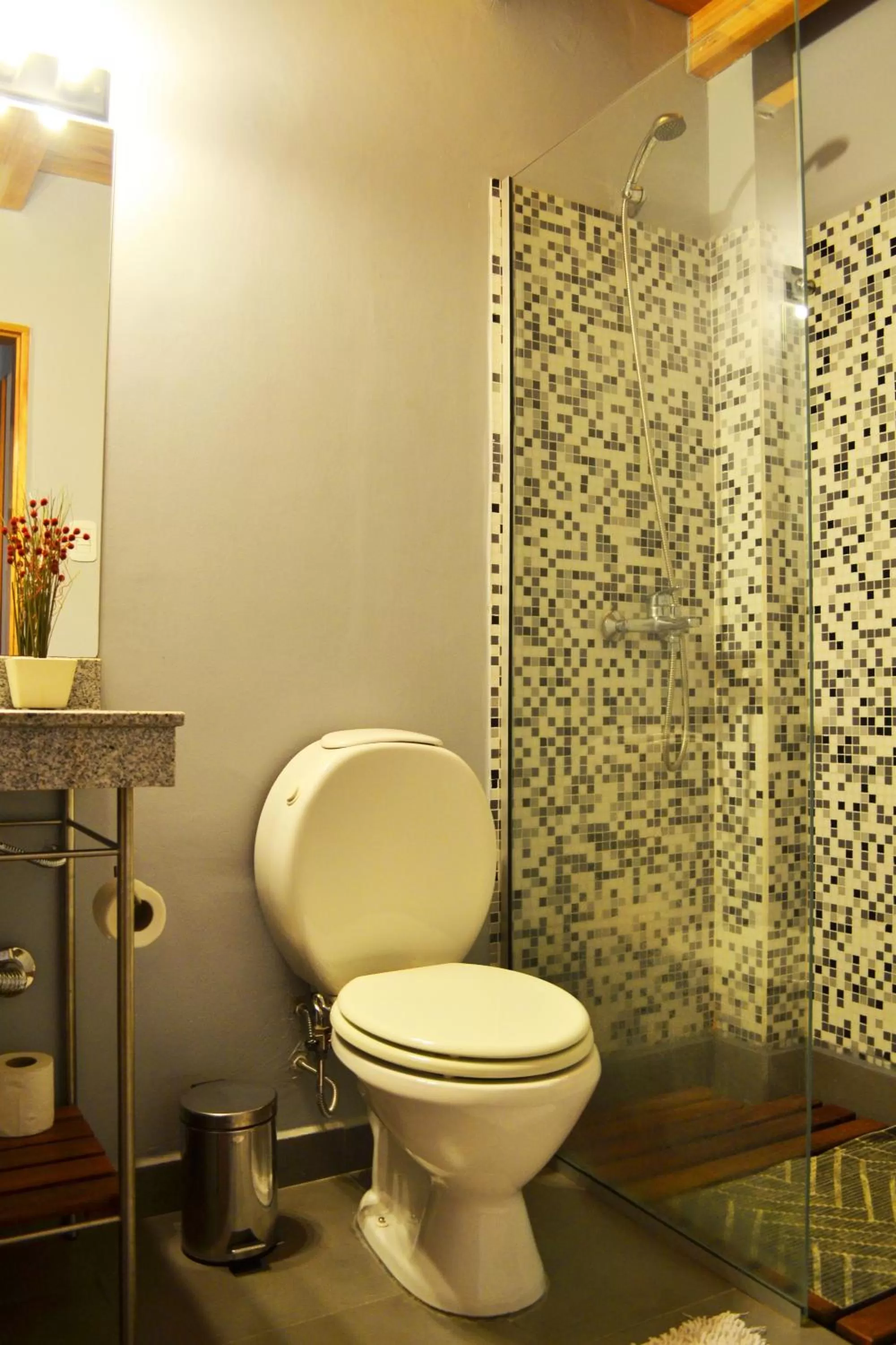 Toilet in Centro Apart