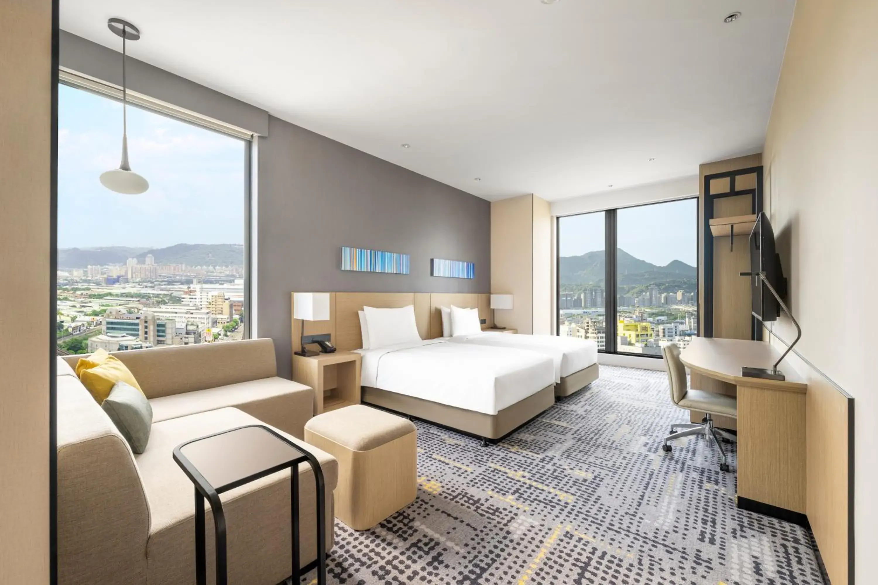 Photo of the whole room, Mountain View in Hyatt Place New Taipei City Xinzhuang