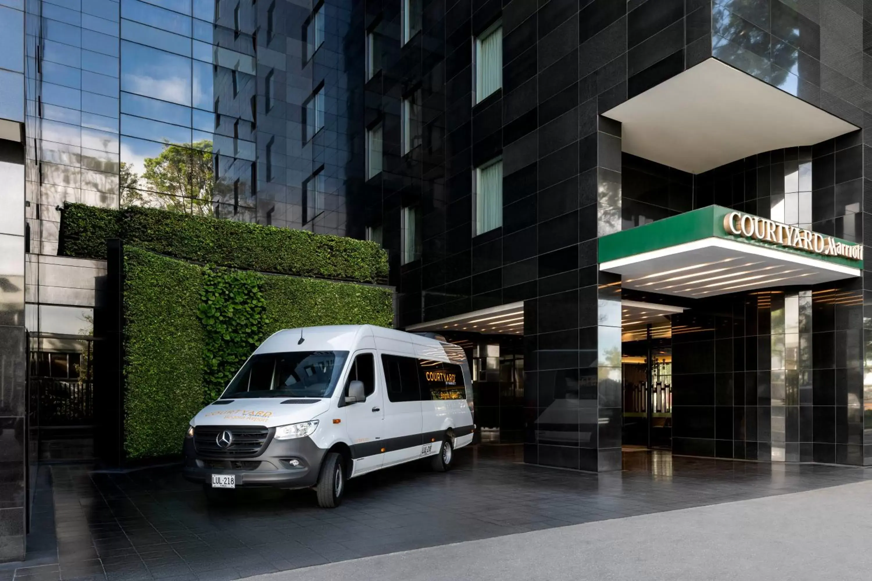 shuttle, Property Building in Courtyard by Marriott Bogota Airport