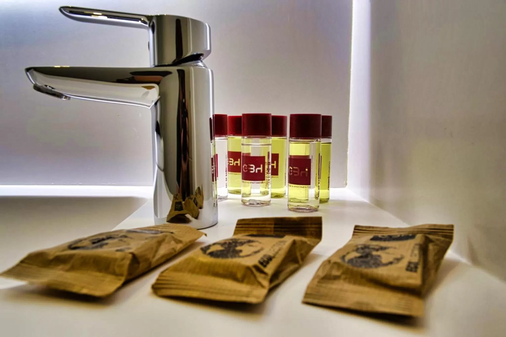 Bathroom in Posidonia Aparthotel