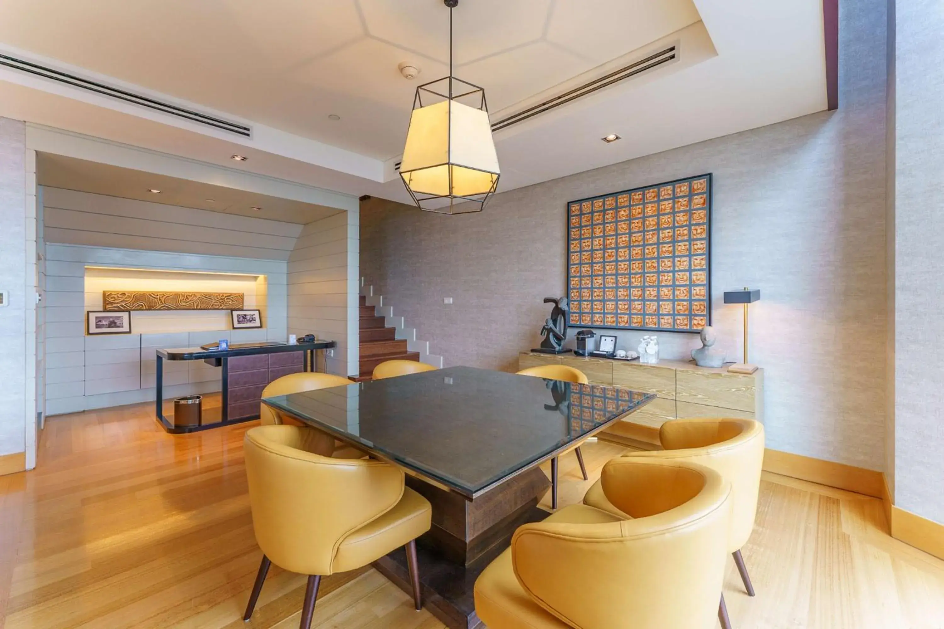 Living room, Dining Area in Hilton Kuala Lumpur