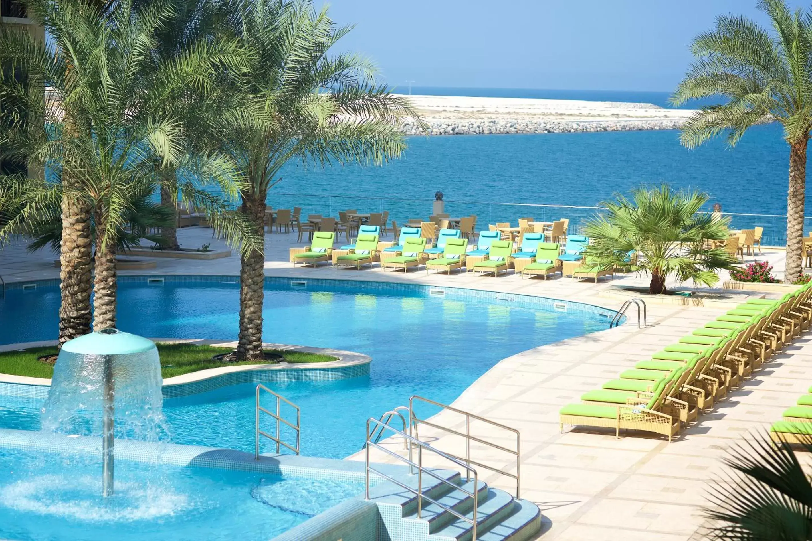 Pool view, Swimming Pool in Marjan Island Resort & Spa Managed By Accor