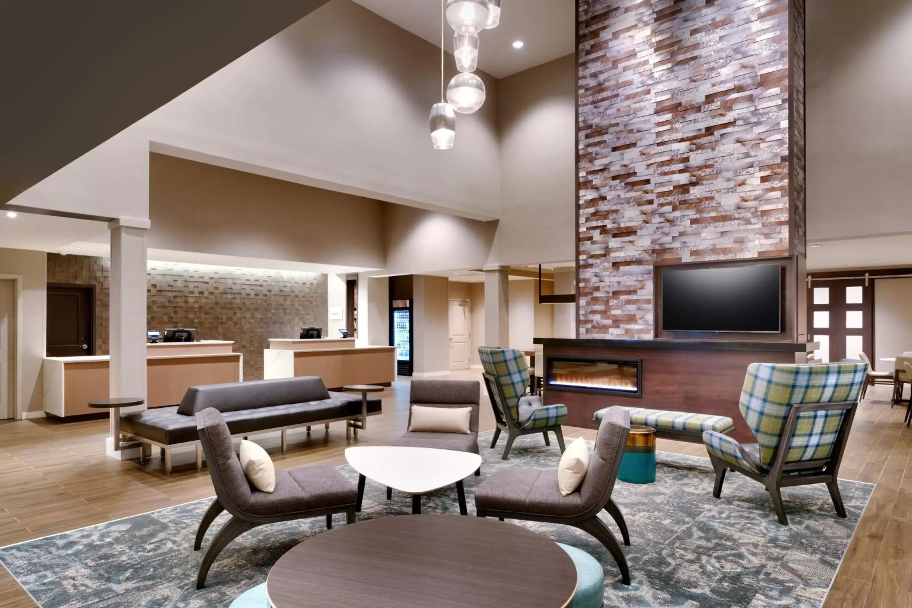 Lobby or reception, Seating Area in Residence Inn by Marriott Brunswick