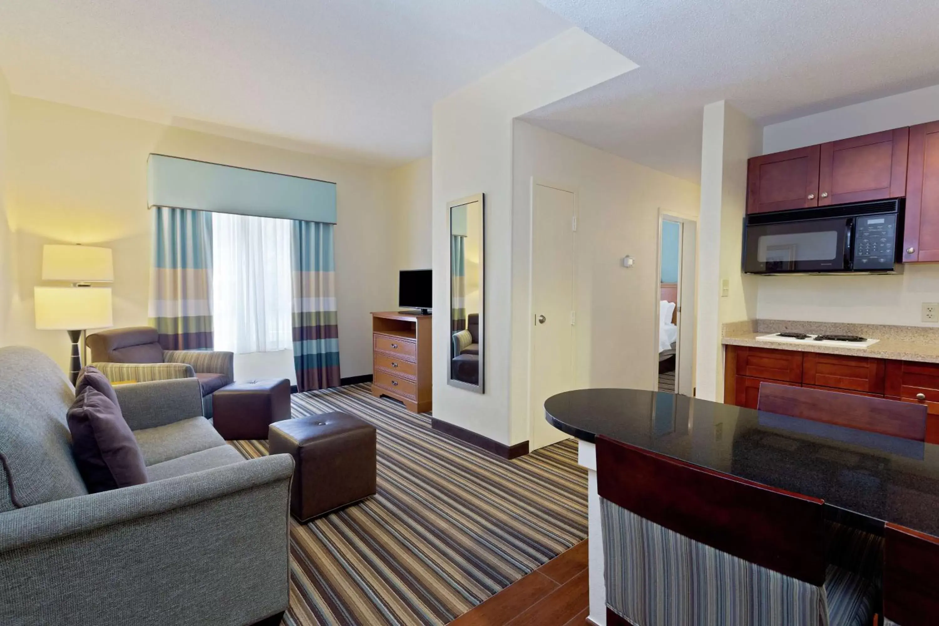 Bedroom, Seating Area in Hampton Inn & Suites Venice Bayside South Sarasota