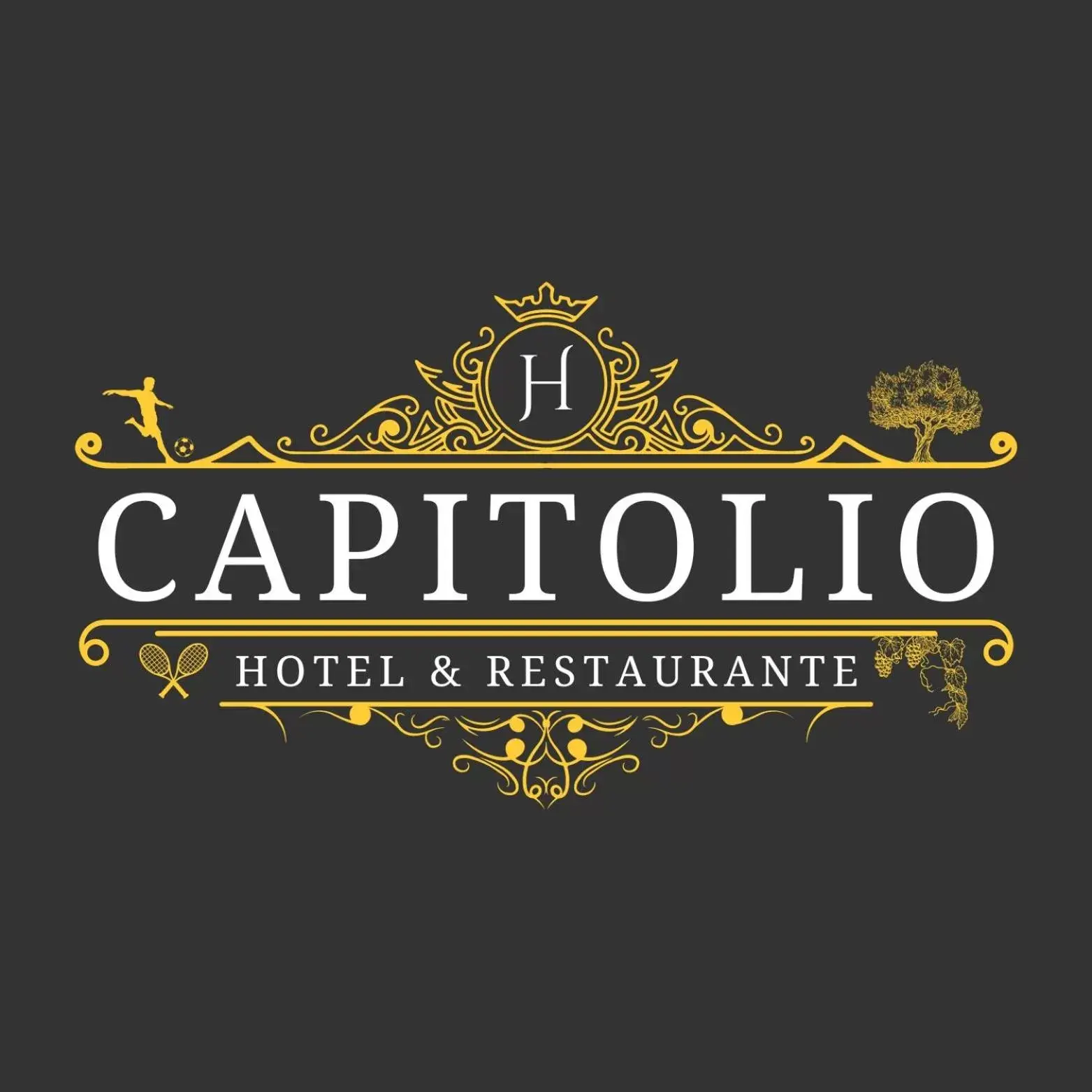 Property Logo/Sign in Hotel Capitolio