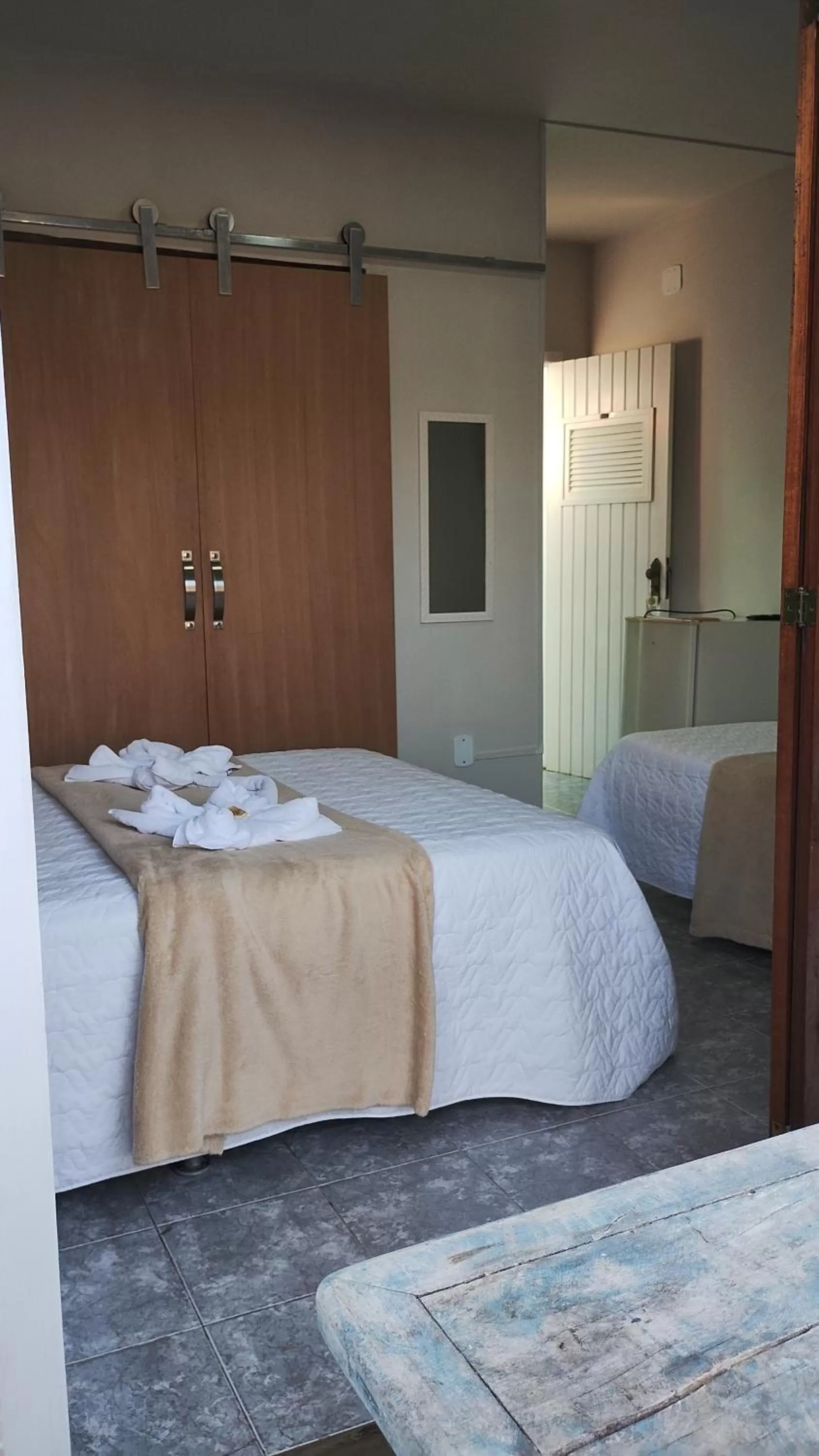 Bed in Pousada Paraíso do Atlântico