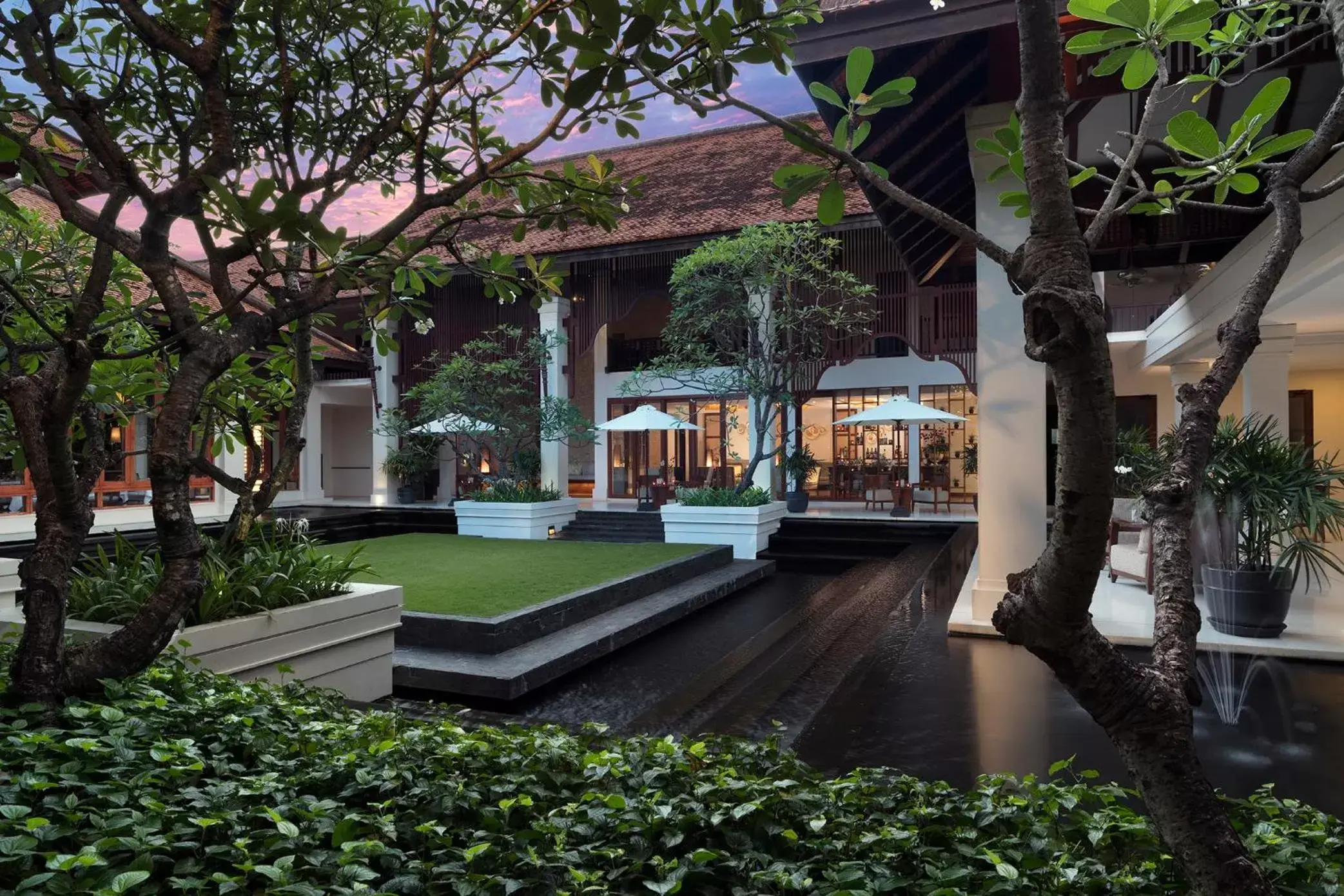Garden, Property Building in Anantara Angkor Resort
