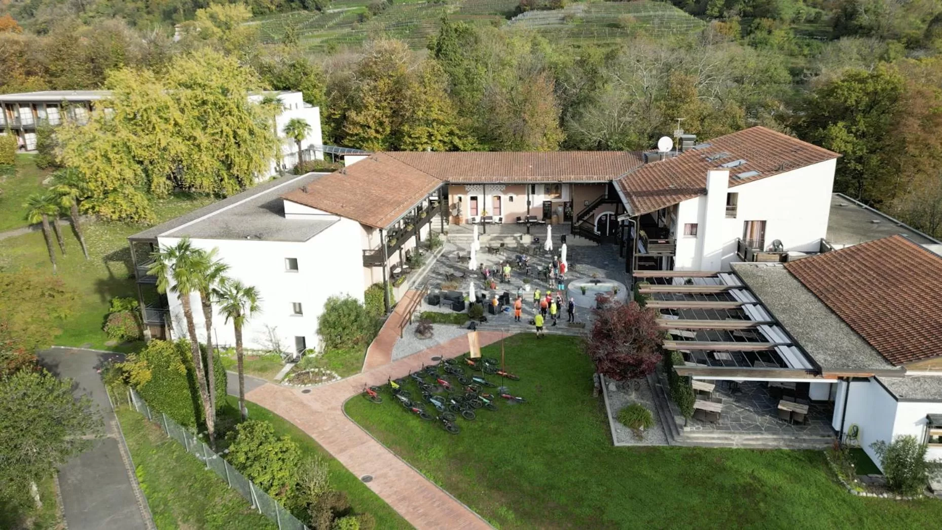 Bird's eye view in I Grappoli