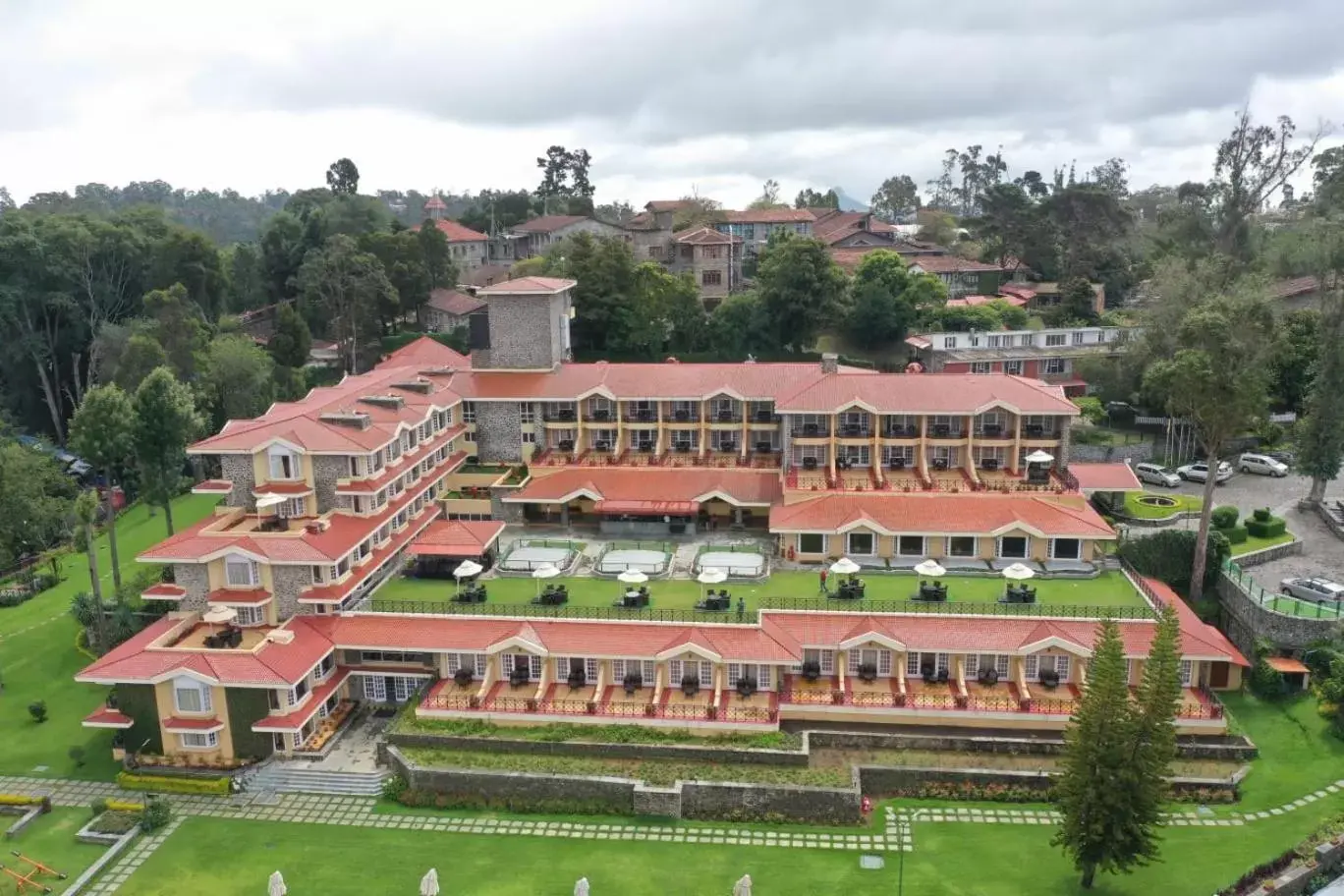 View (from property/room), Bird's-eye View in The Carlton Kodaikanal