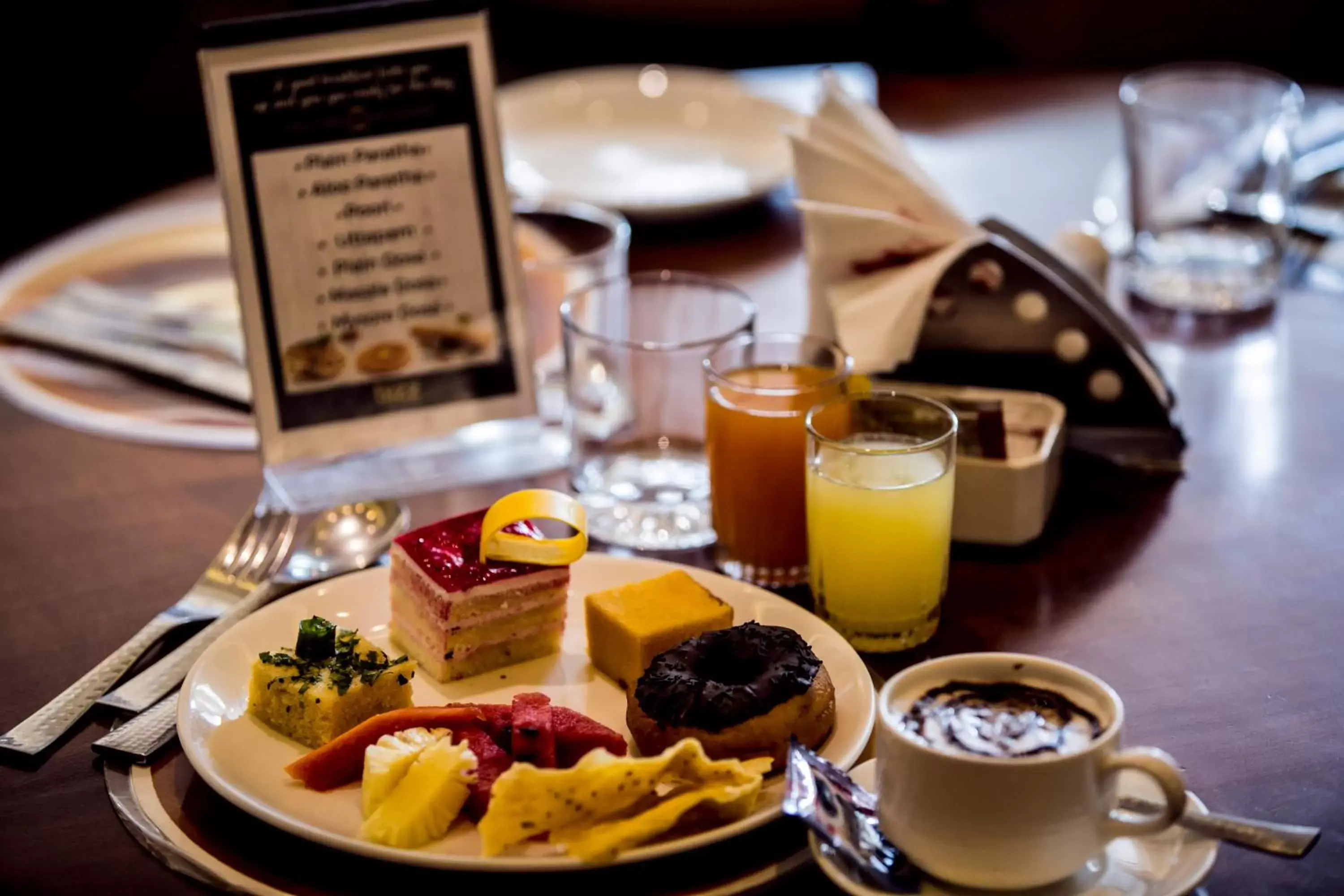 Buffet breakfast in Bizz The Hotel