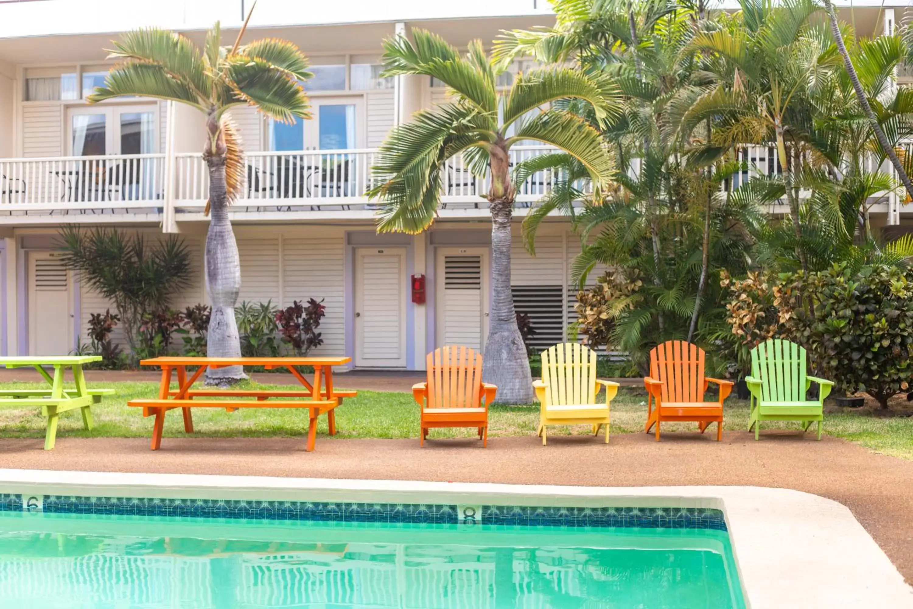 Property building, Swimming Pool in Waikiki Heritage Hotel