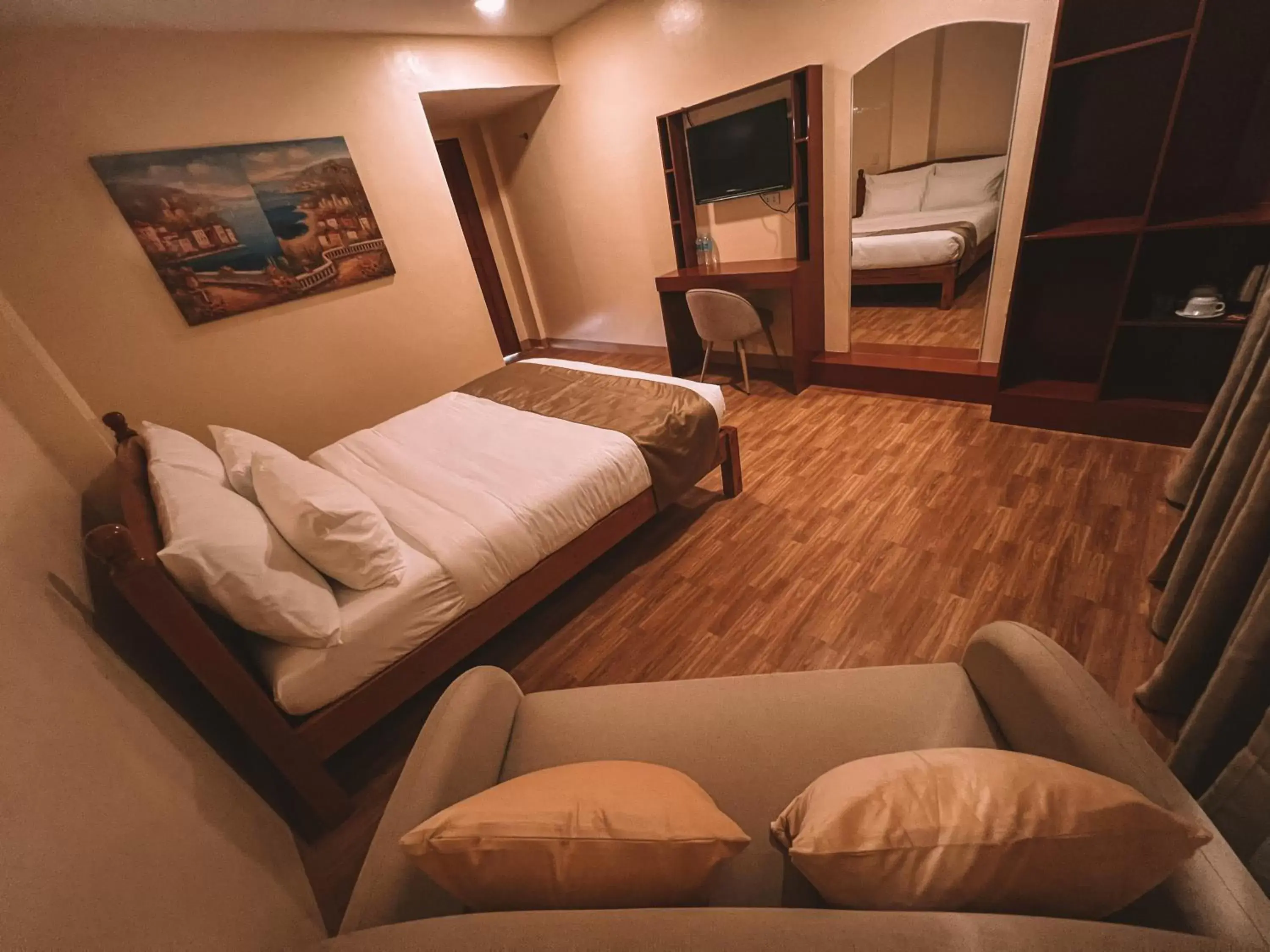 Bed in Rufana Suites Bed in Rufana Suites