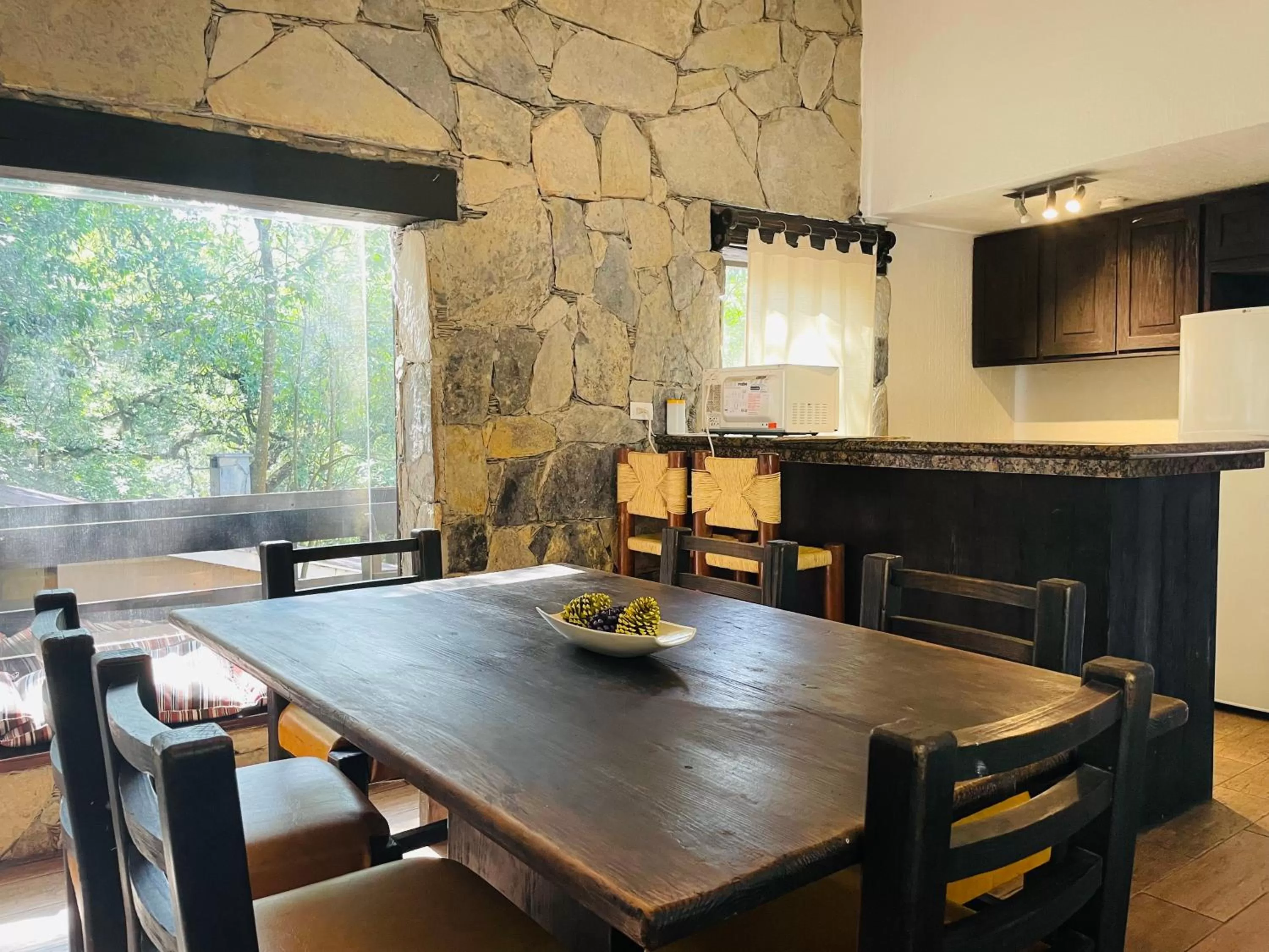 Kitchen or kitchenette in Hotel Chipinque