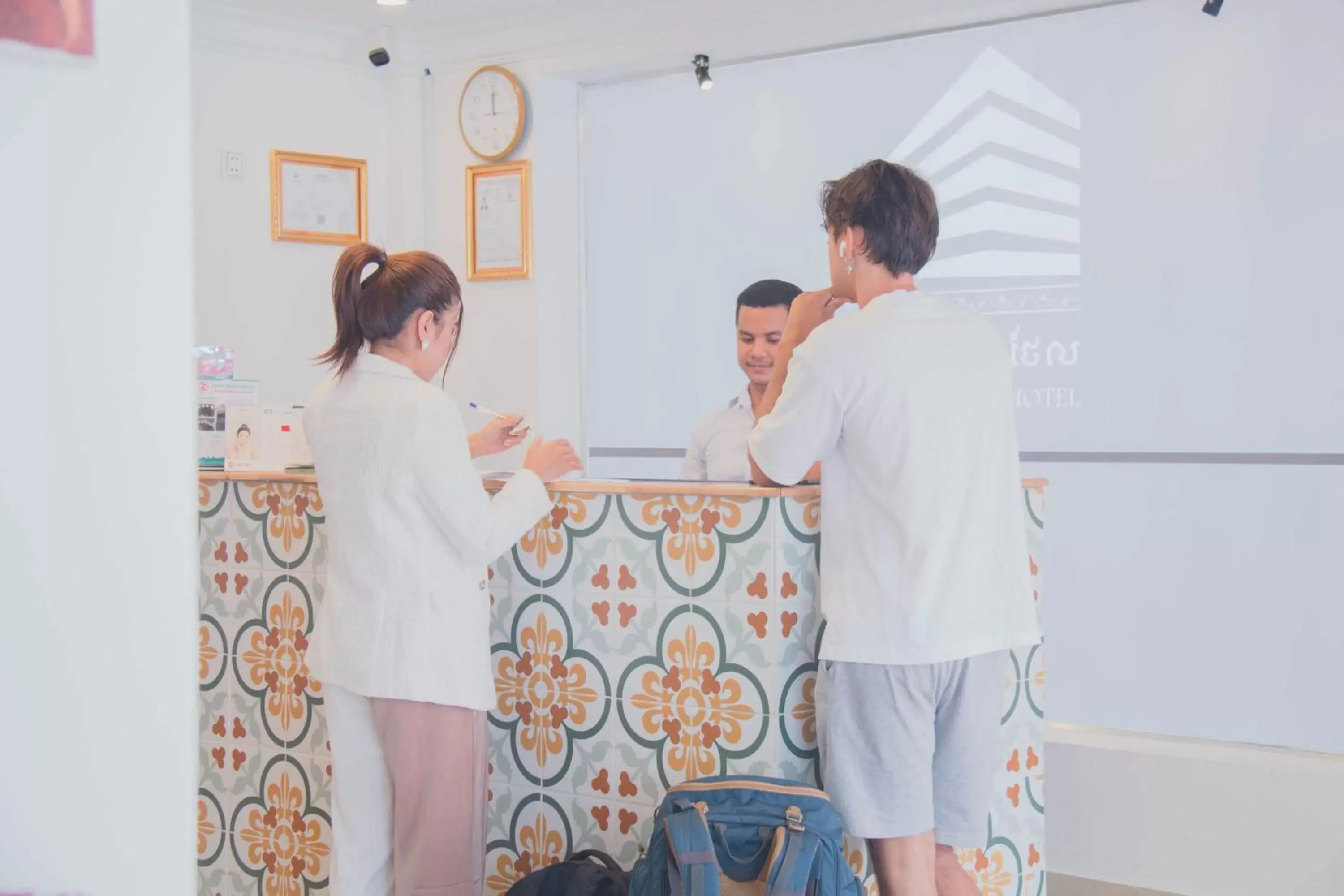 Lobby or reception in White Corner Hotel Lobby or reception in White Corner Hotel