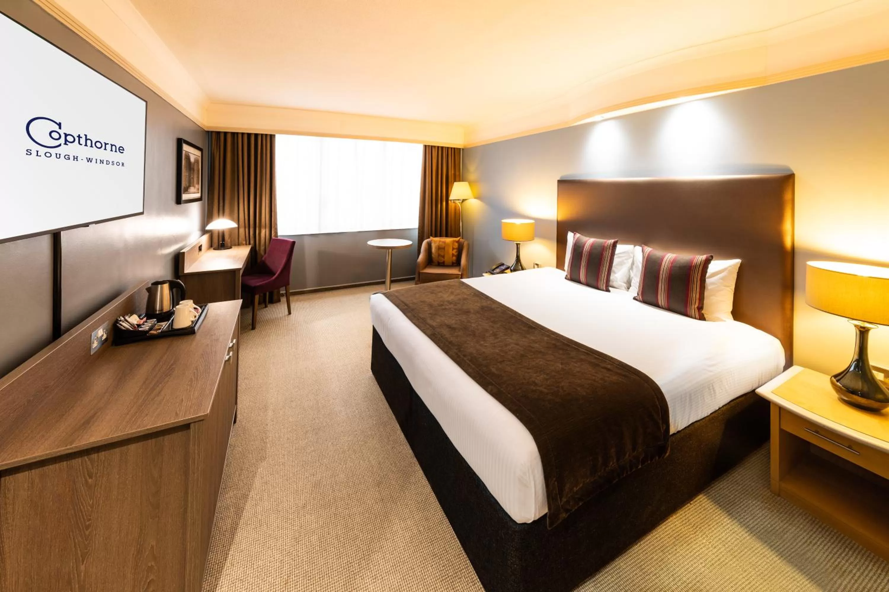 Bed in Copthorne Hotel Slough Windsor
